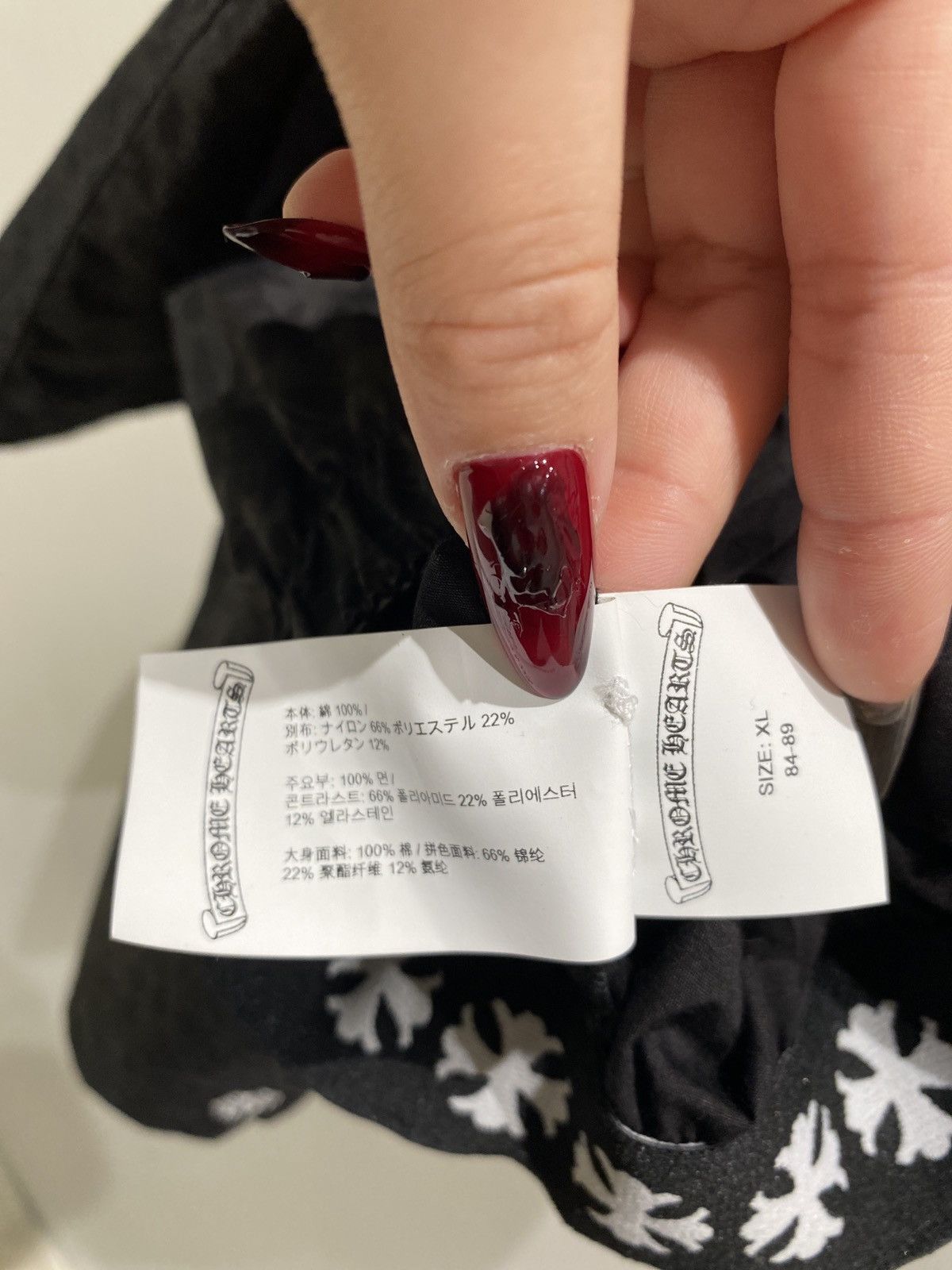 Chrome Hearts Chrome Hearts Black Tonal Monogram Cross Pattern Shorts Size US 38 / EU 54 - 3 Thumbnail