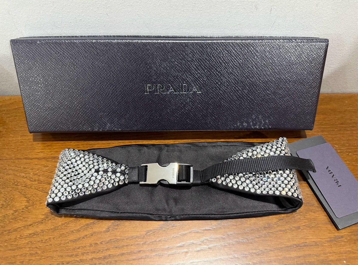 Gucci Prada Crystal Metallic Headband Size ONE SIZE - 8 Thumbnail