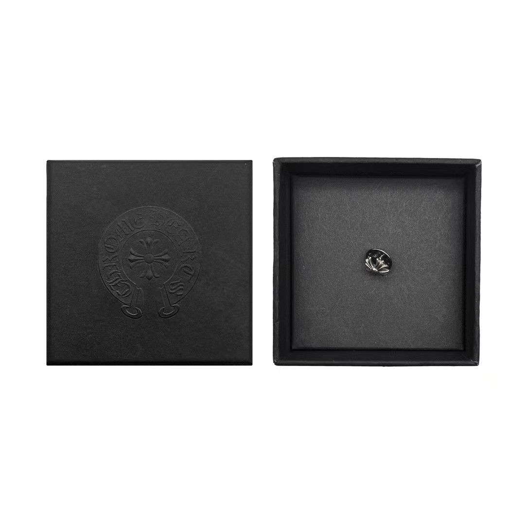 Chrome Hearts Chrome Hearts 925 Silver Cross Brooch Collar Pin Size ONE SIZE - 4 Thumbnail