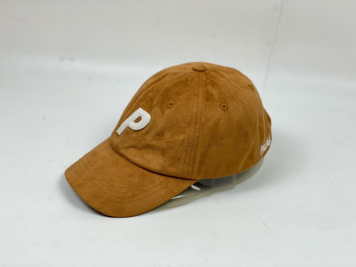 Palace Palace Logo 6-Panel Suede Cap Size ONE SIZE - 7 Thumbnail