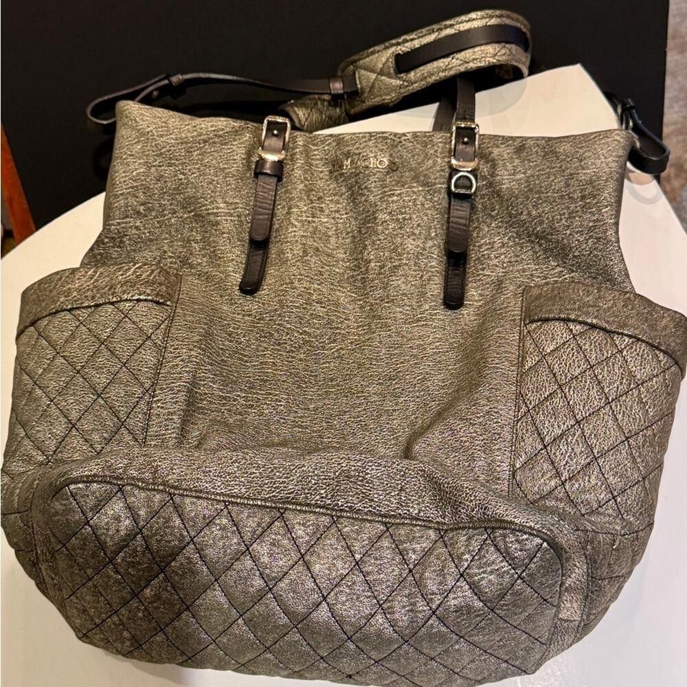 Jimmy Choo Metallic JIMMY CHOO 2 Way Tote/Shoulder Leather Bag Size ONE SIZE - 1 Thumbnail