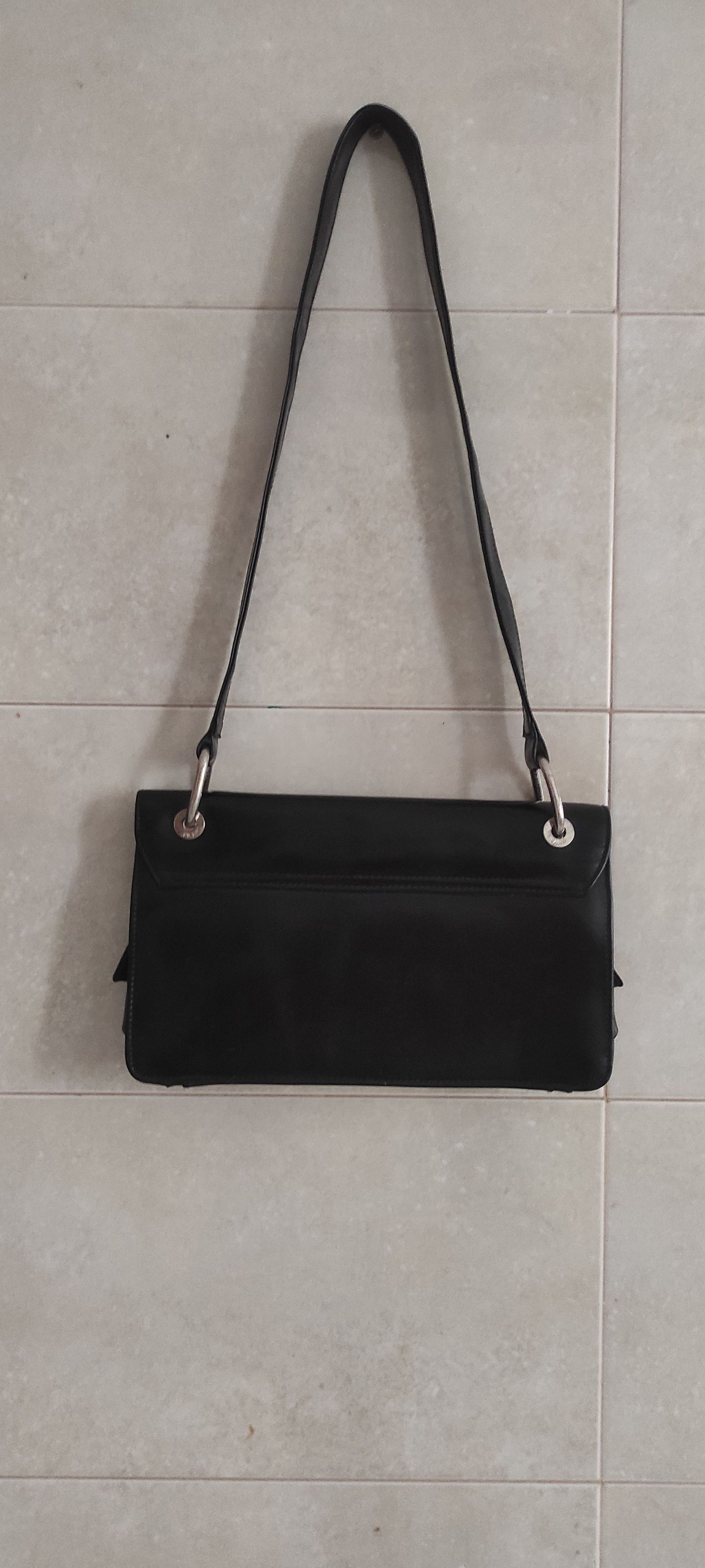 Leather × PICARD Vintage Picard Genuine Leather Women's Black Shoulder Bag Size ONE SIZE - 16 Thumbnail