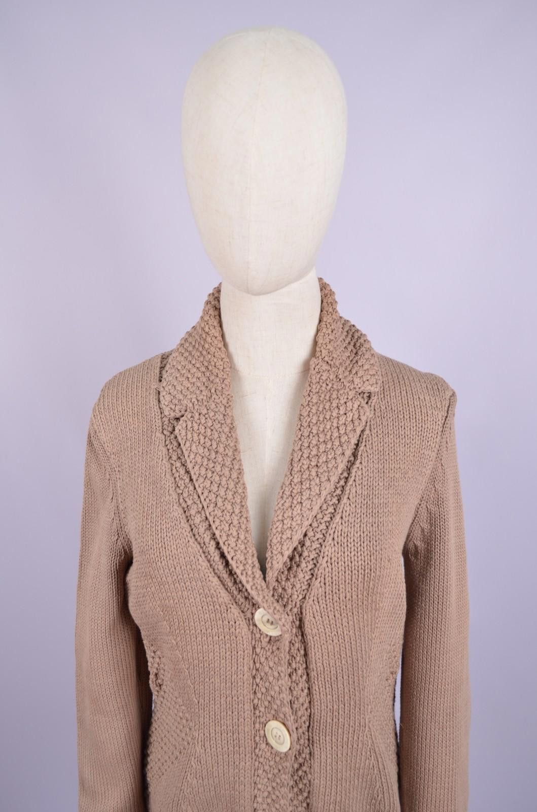 Iris von Arnim Iris Von Arnim Knit Cotton Cardigan Sweater Shawl Size XL Size XL / US 12-14 / IT 48-50 - 3 Thumbnail