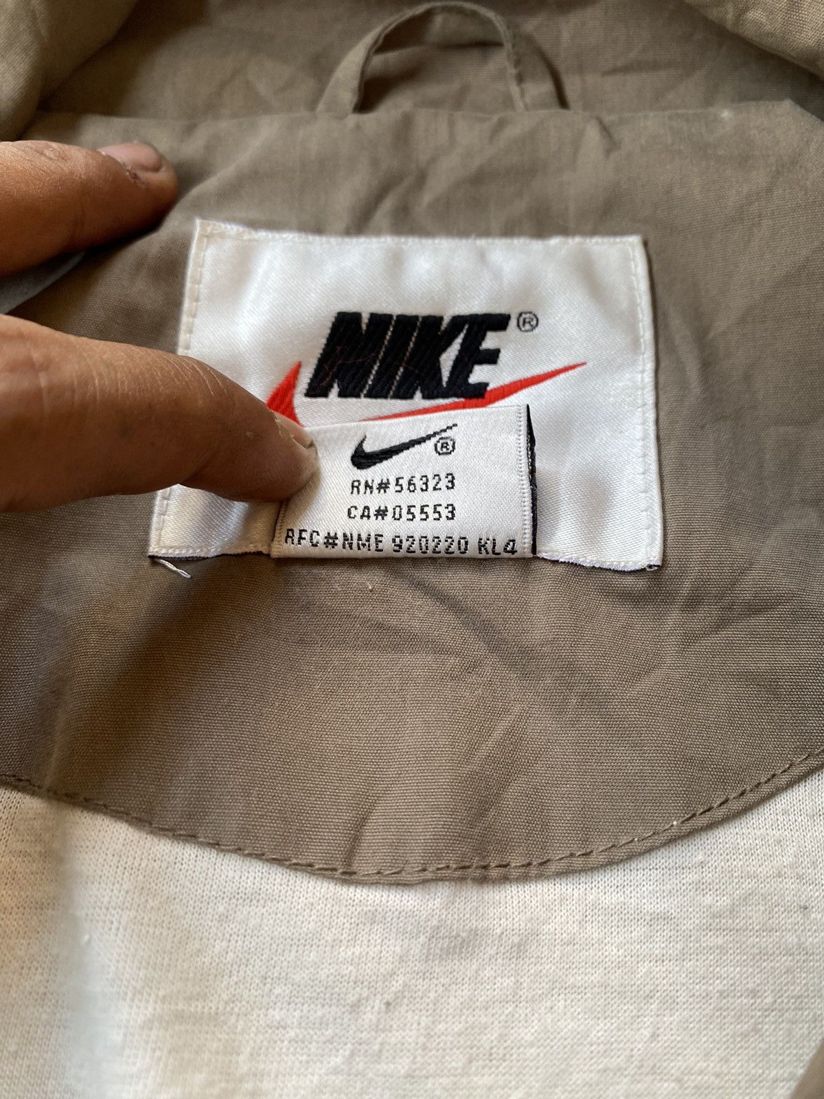 Nike × Vintage Nike Vtg Jacket Size US M / EU 48-50 / 2 - 9 Thumbnail