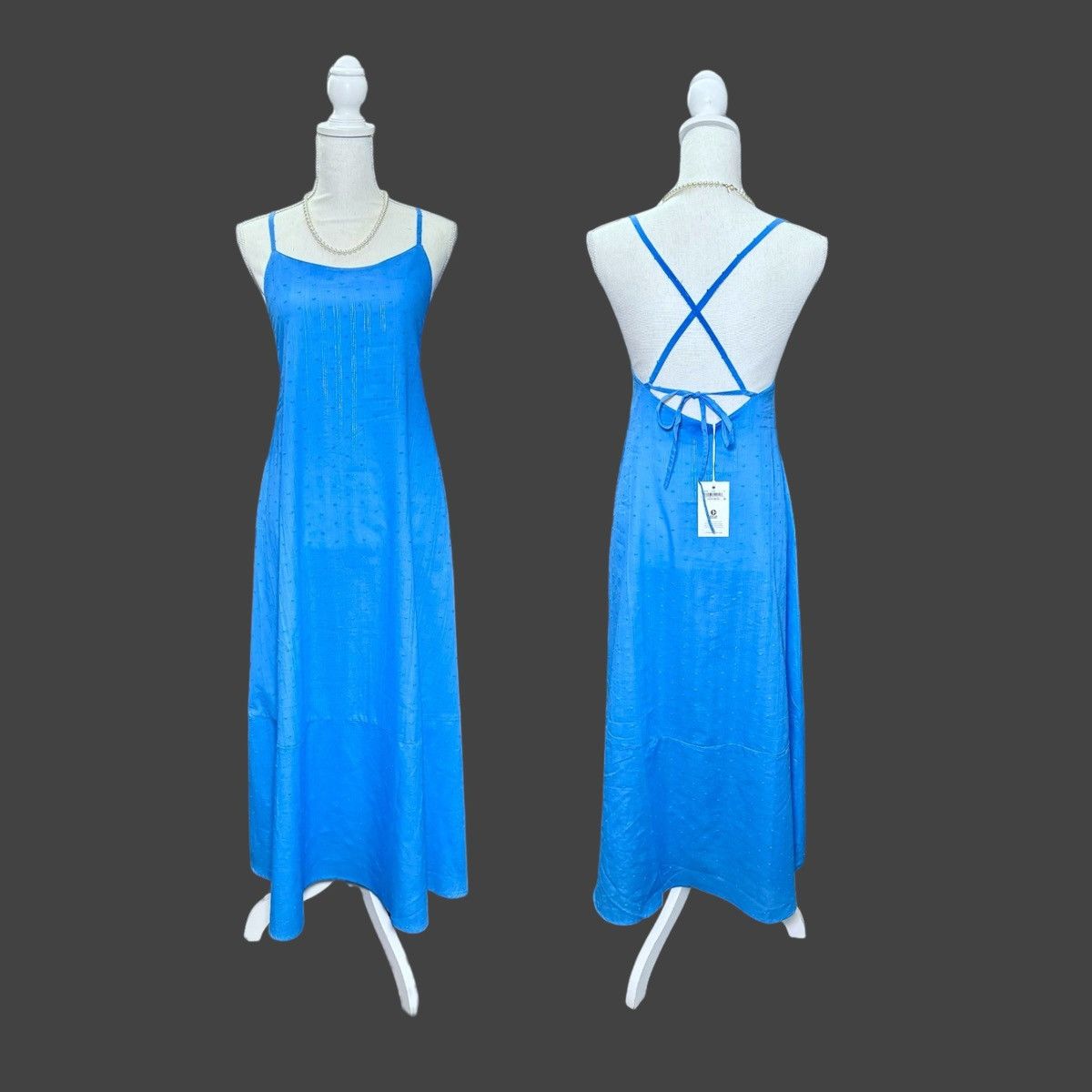 Nordstrom Vitamin A Women’s Nordstrom Mari Maxi Dress Ocean Blue Sz S Size S / US 4 / IT 40 - 4 Thumbnail