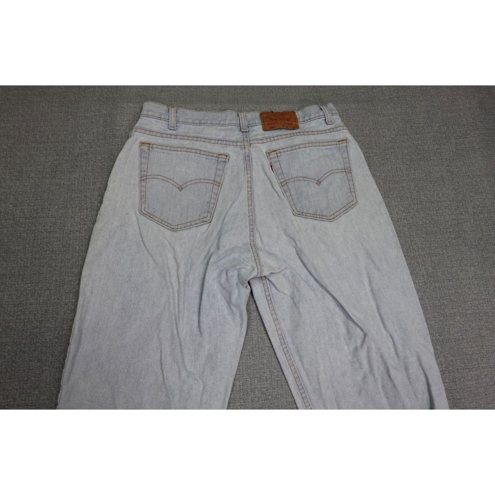 Levi's VINTAGE Levi's 560 Jeans Mens 34x30 Blue Loose Fit Tapered Leg Baggy Hip Hop Jeans Mens 34 Blue Hip Hop 560 Size US 34 / EU 50 - 5 Thumbnail