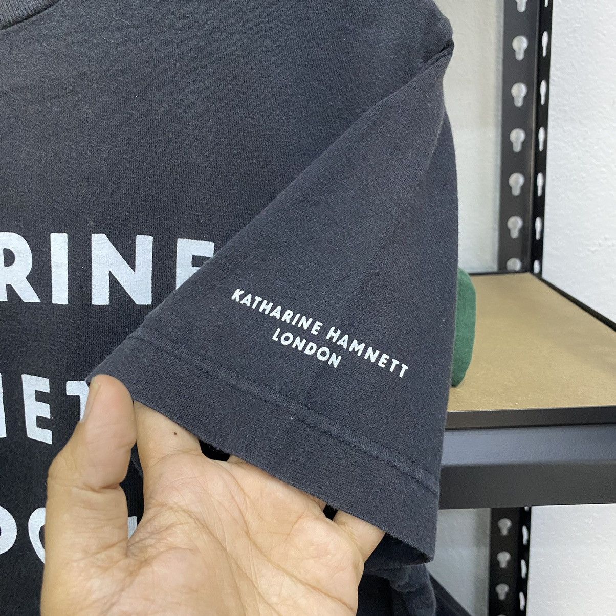 Japanese Brand × Katharine Hamnett London × Vintage Katharine Hamnett London Tshirt❗️ Size US L / EU 52-54 / 3 - 4 Thumbnail
