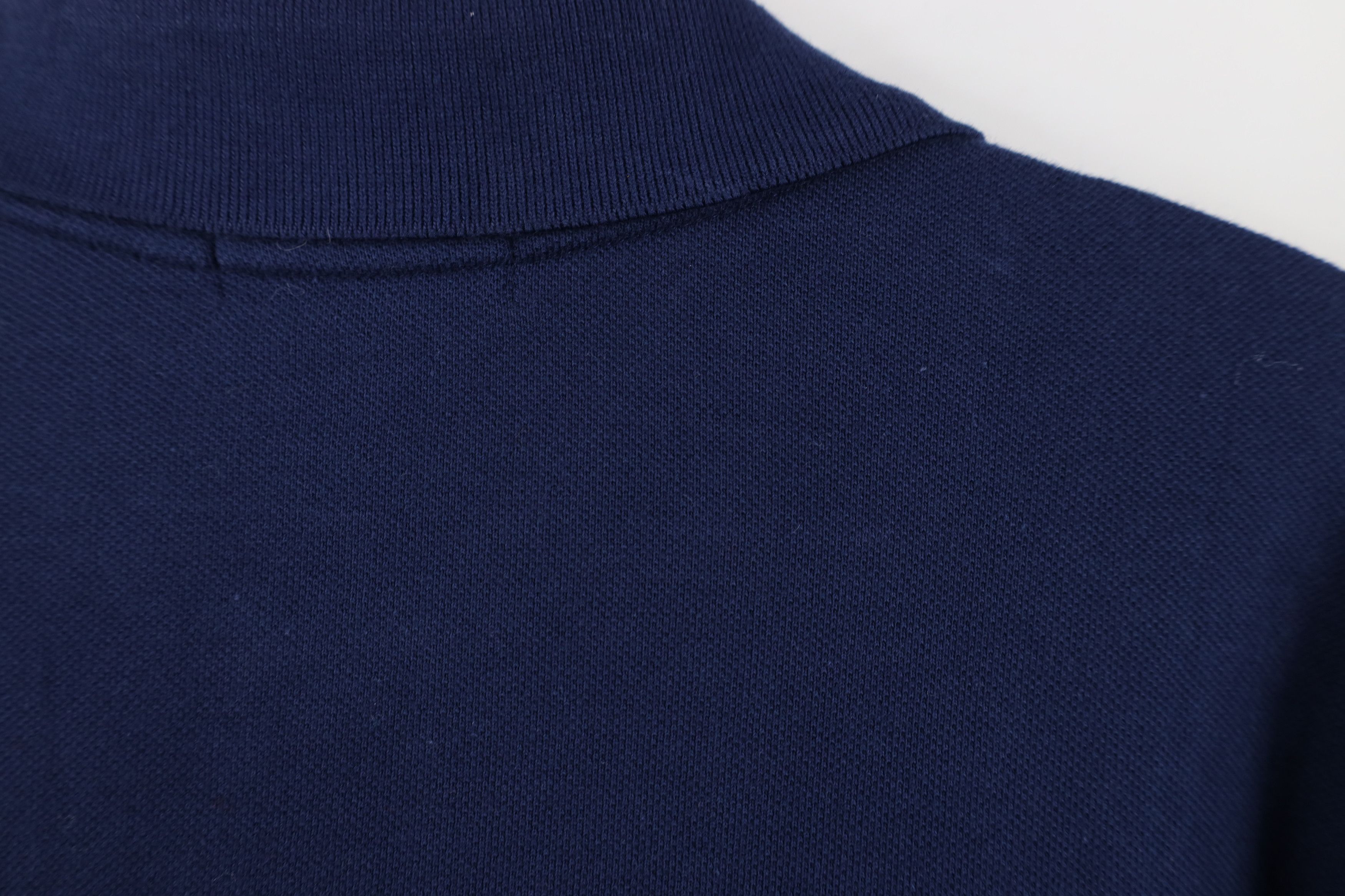 Polo Ralph Lauren Vintage Ralph Lauren Pique Long Sleeve Polo Shirt Blue Size US M / EU 48-50 / 2 - 12 Thumbnail