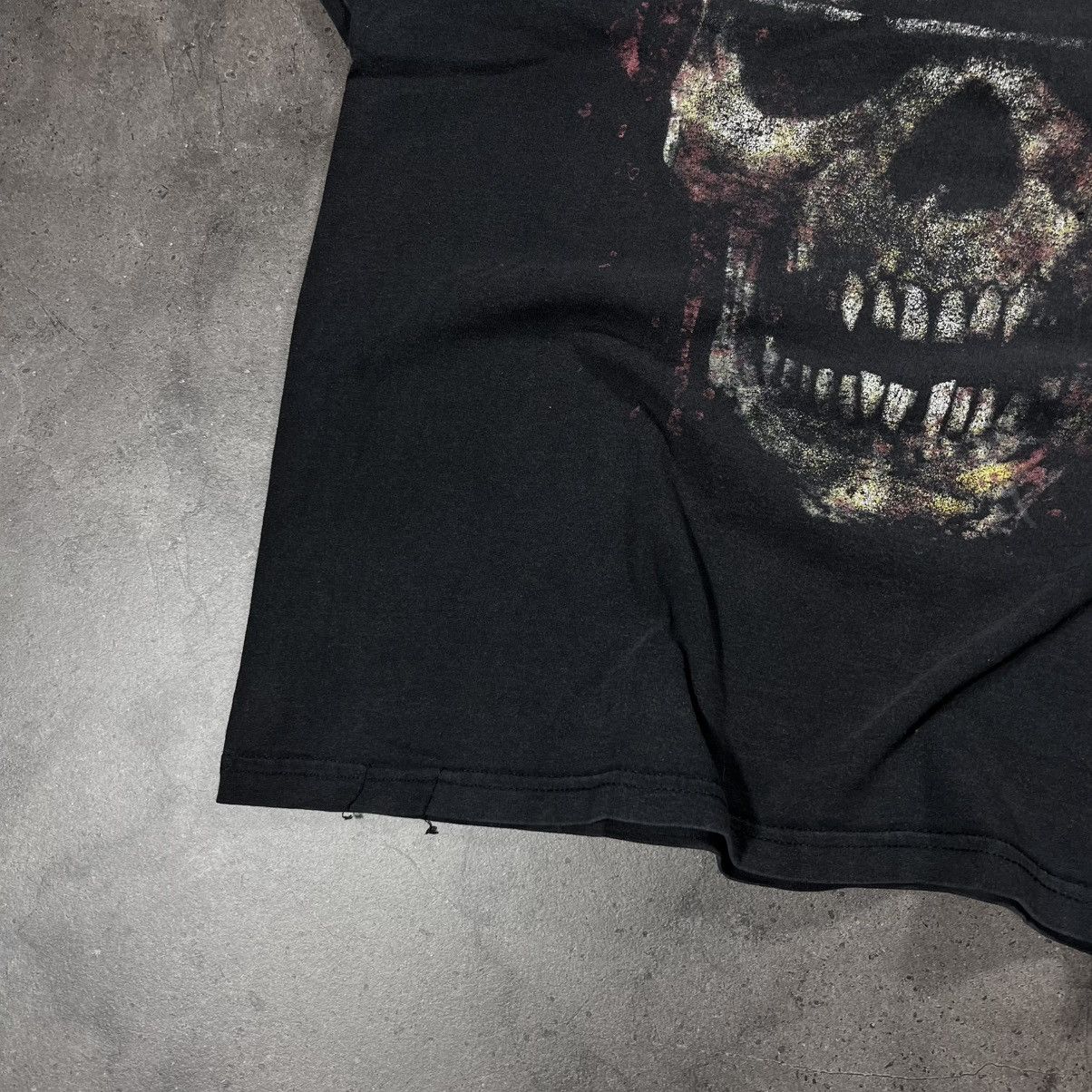 Band Tees Vintage 00s Slayer Skull Big Logo Rock Metal Tshirt Tee Size US L / EU 52-54 / 3 - 6 Thumbnail