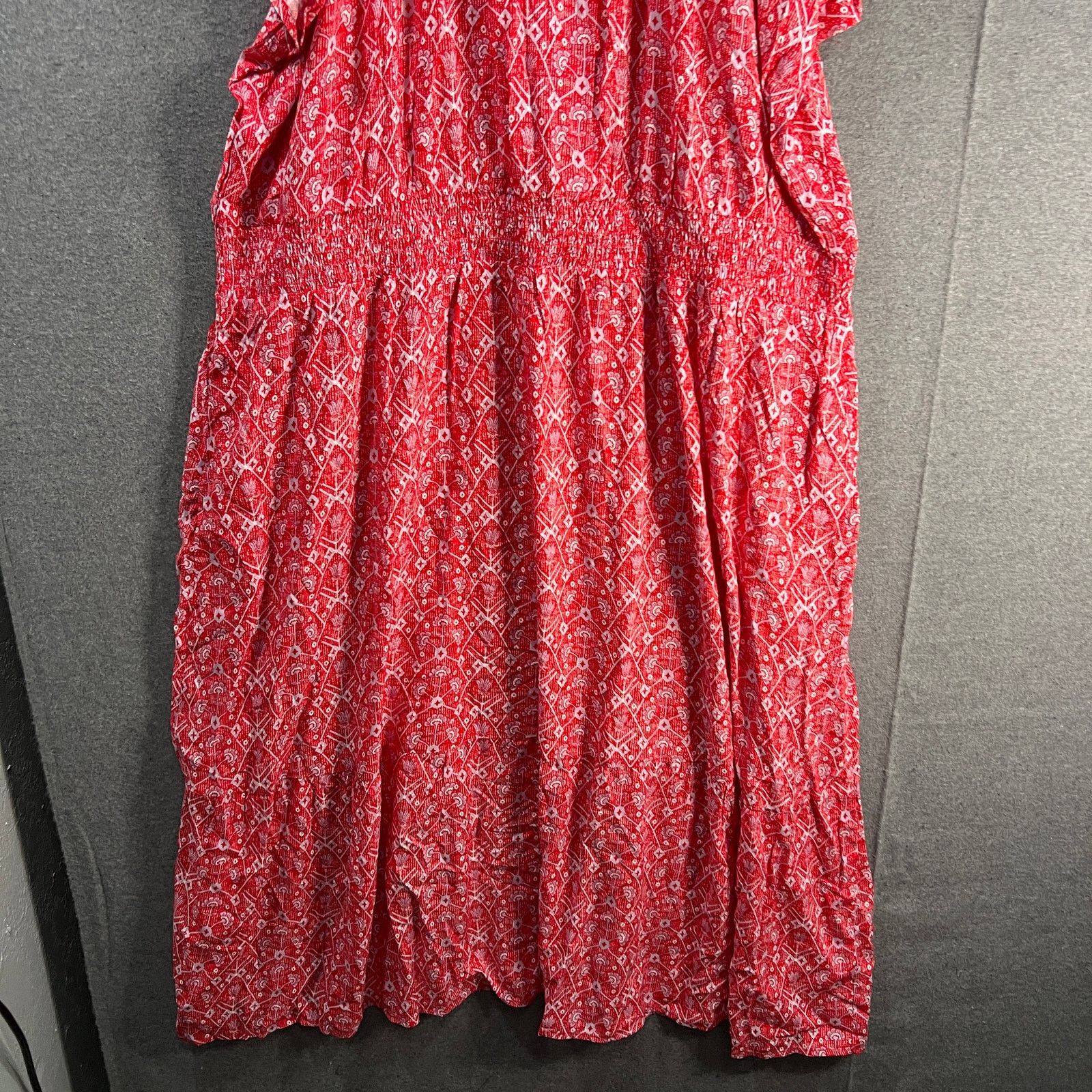 Other Destination 365 Printed Short-Sleeve Midi Dress Size XXL / US 16-18 / IT 52-54 - 7 Thumbnail