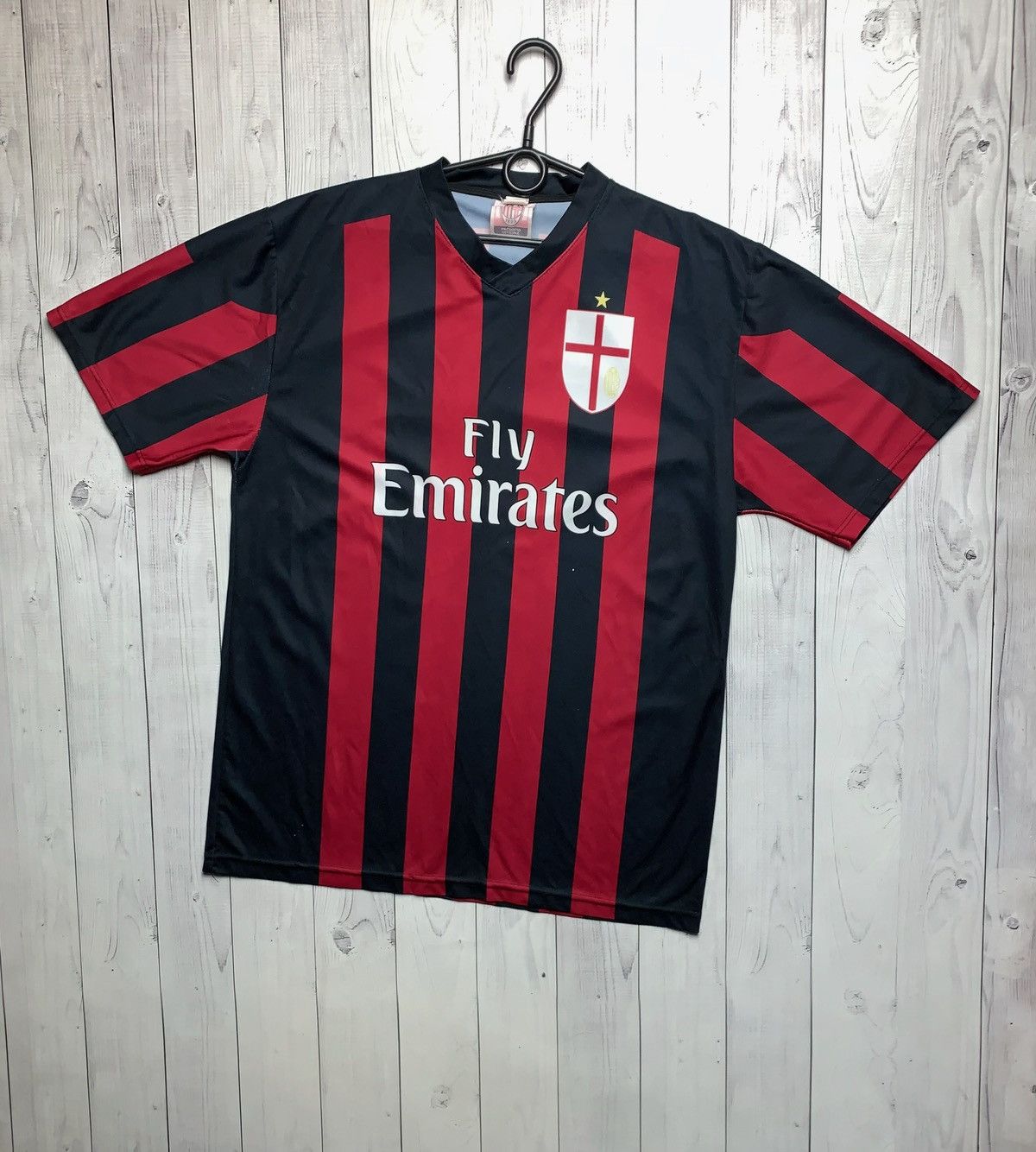 Vintage Vintage AC Milan soccer jersey size L 70 Bacca rare Size US L / EU 52-54 / 3 - 2 Thumbnail
