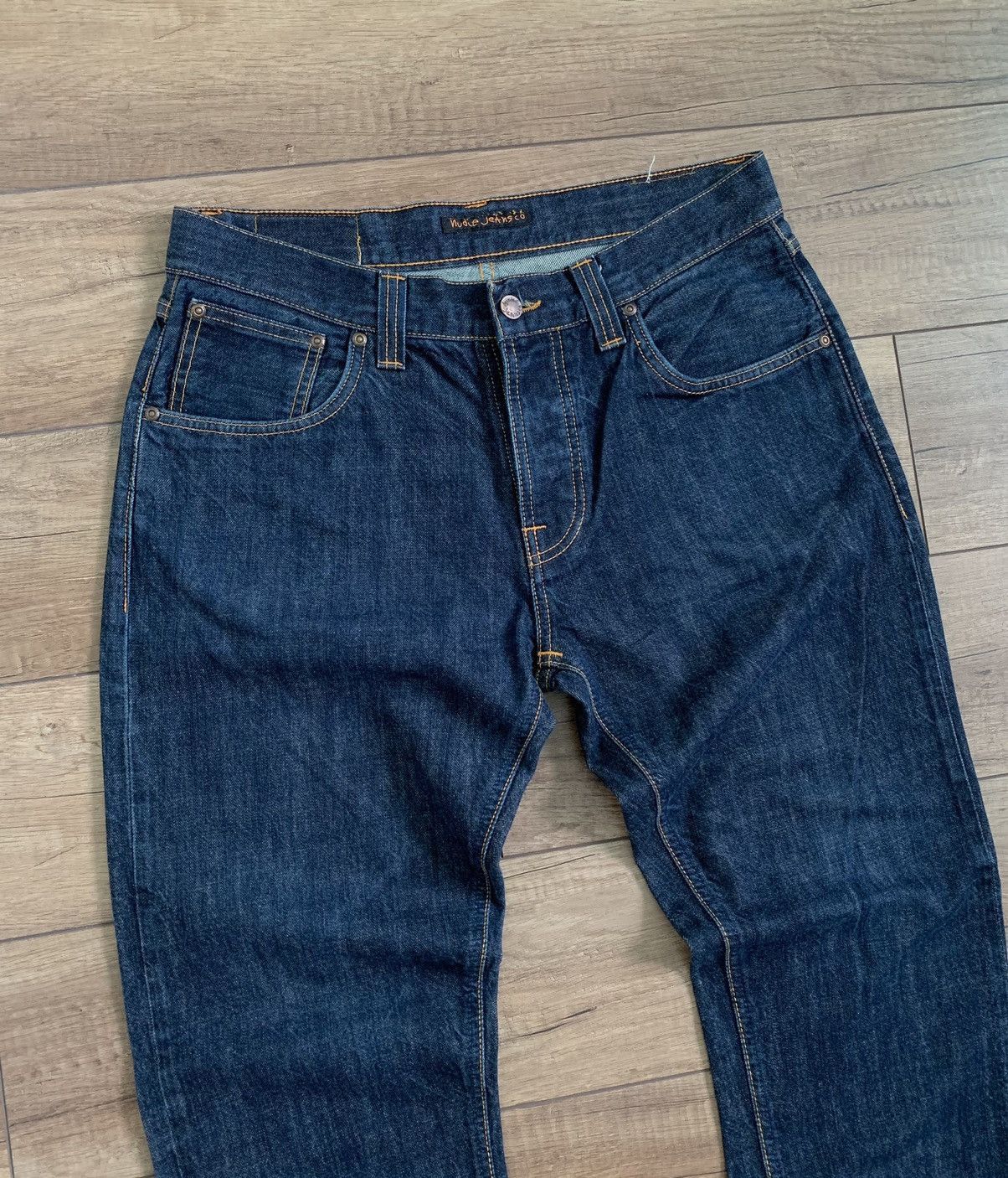 Nudie Jeans Nudie Blue Jeans Denim Pants Size US 32 / EU 48 - 6 Thumbnail