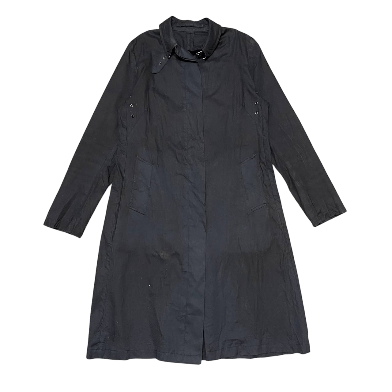 Burberry Vintage Burberry London Waxed Trench Coat Size US S / EU 44-46 / 1 - 1 Thumbnail