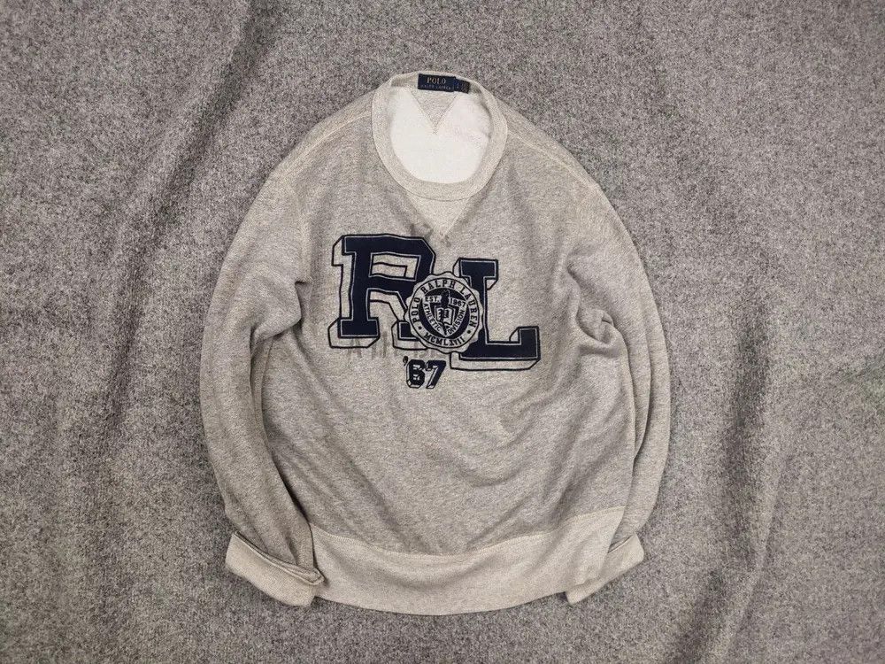 Polo Ralph Lauren Polo Ralph Lauren athletic division Military Sweatshirt Size US L / EU 52-54 / 3 - 1 Thumbnail