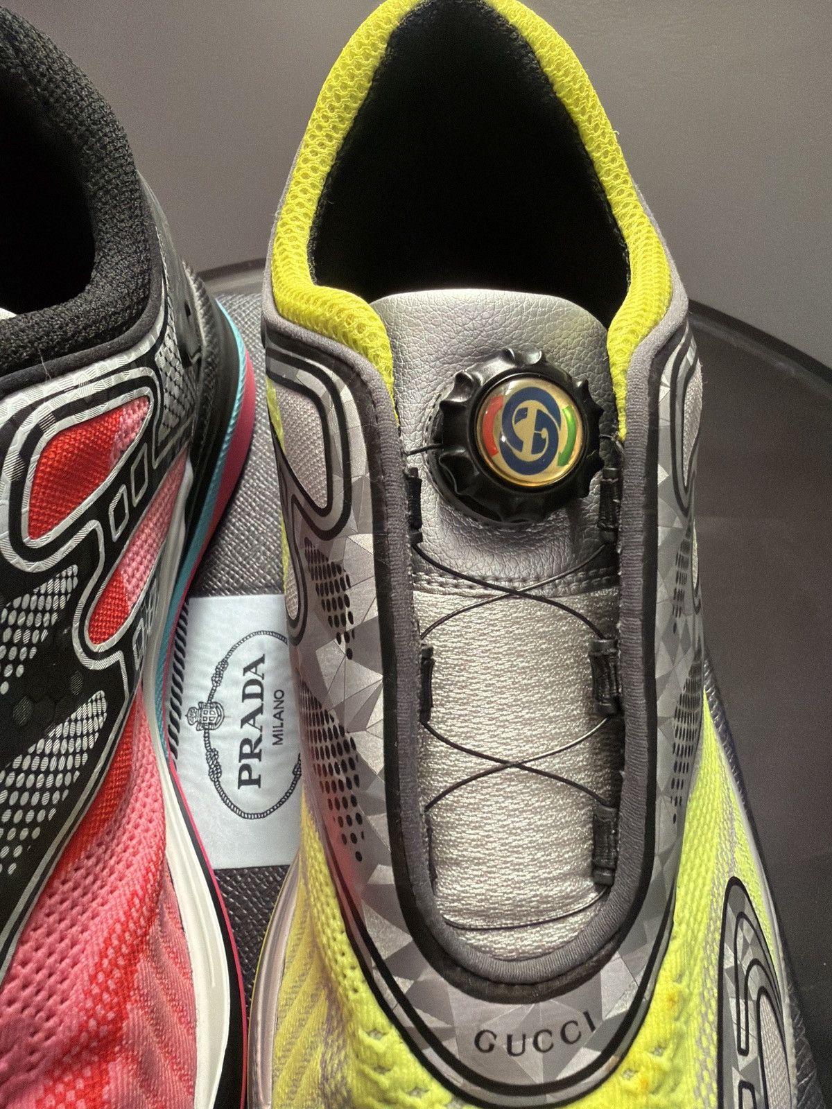 Gucci Gucci Ultrapace R BOA Dial Sneakers – 10.5– Rare Colorway Size US 10.5 / EU 43-44 - 9 Thumbnail