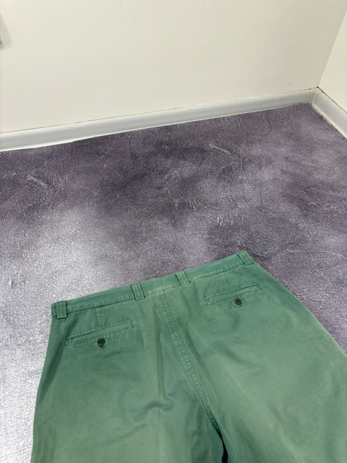 Paul & Shark Vintage Paul & Shark Yachting Men’s Faded Green Shorts Size US 40 / EU 56 - 14 Thumbnail