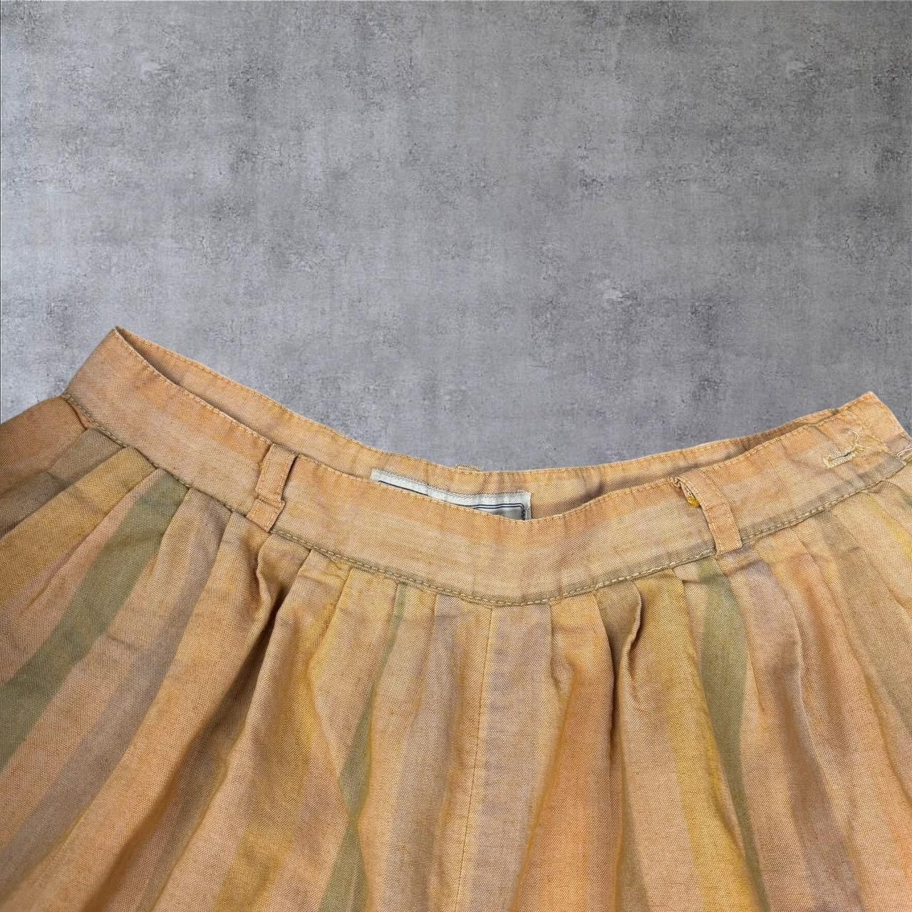 Vintage 1980s Vintage Striped Shorts Size 24" / US 00 / IT 34 - 3 Thumbnail