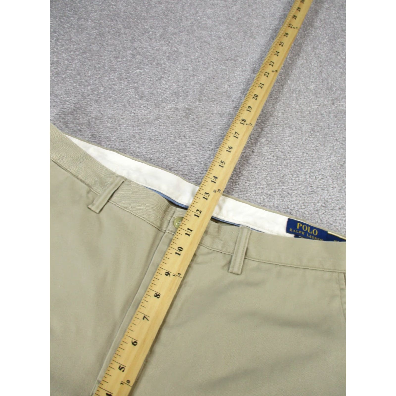 Polo Ralph Lauren Polo Ralph Lauren Pants Mens 36 Beige Twill Chinos Classic Fit 36X31 Size US M / EU 48-50 / 2 - 6 Thumbnail