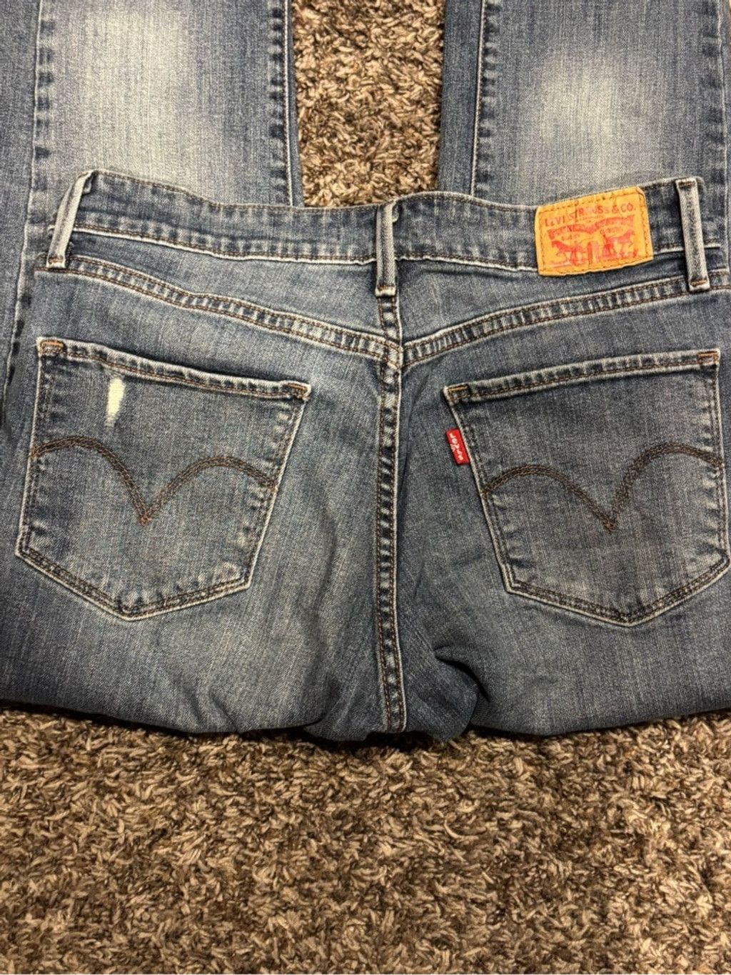 Levi's Levi's Women's Light Blue Mid Rise Skinny Jeans Size 28" / US 6 / IT 42 - 1 Thumbnail