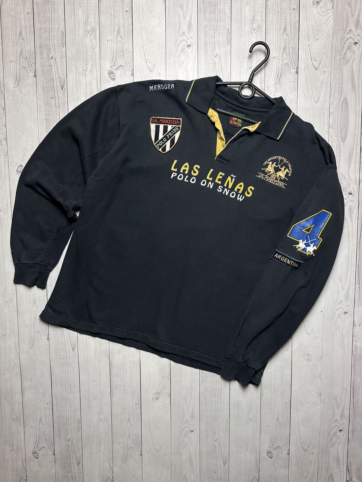 Vintage Vintage L A Martina rugby jersey Argentina size M jersey Size US M / EU 48-50 / 2 - 2 Thumbnail