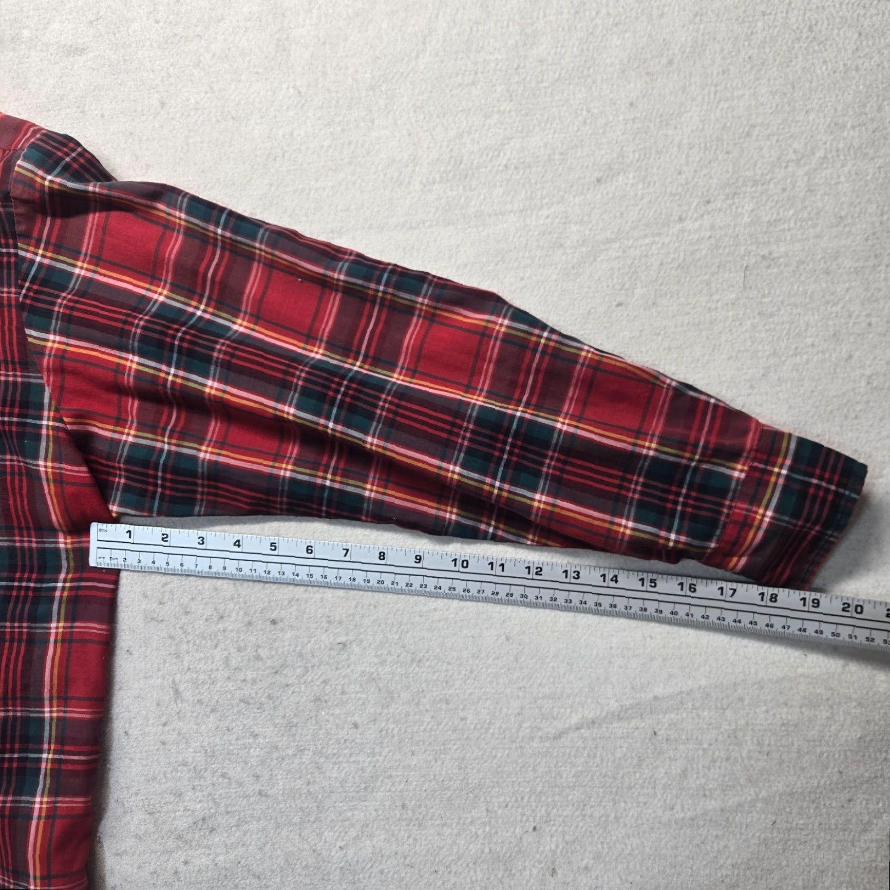 Vintage VINTAGE Steeplechase Shirt Red Plaid Button-Up Long Sleeve XL Mens Adult XL Size US XL / EU 56 / 4 - 5 Thumbnail