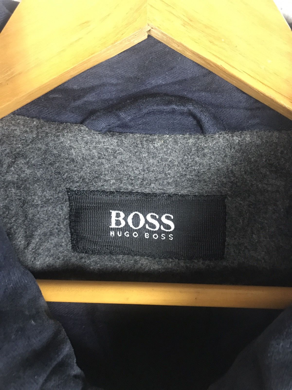 Hugo Boss 🔥Rare🔥Vintage Boss Hugo Boss Wool Coat Size US M / EU 48-50 / 2 - 9 Thumbnail