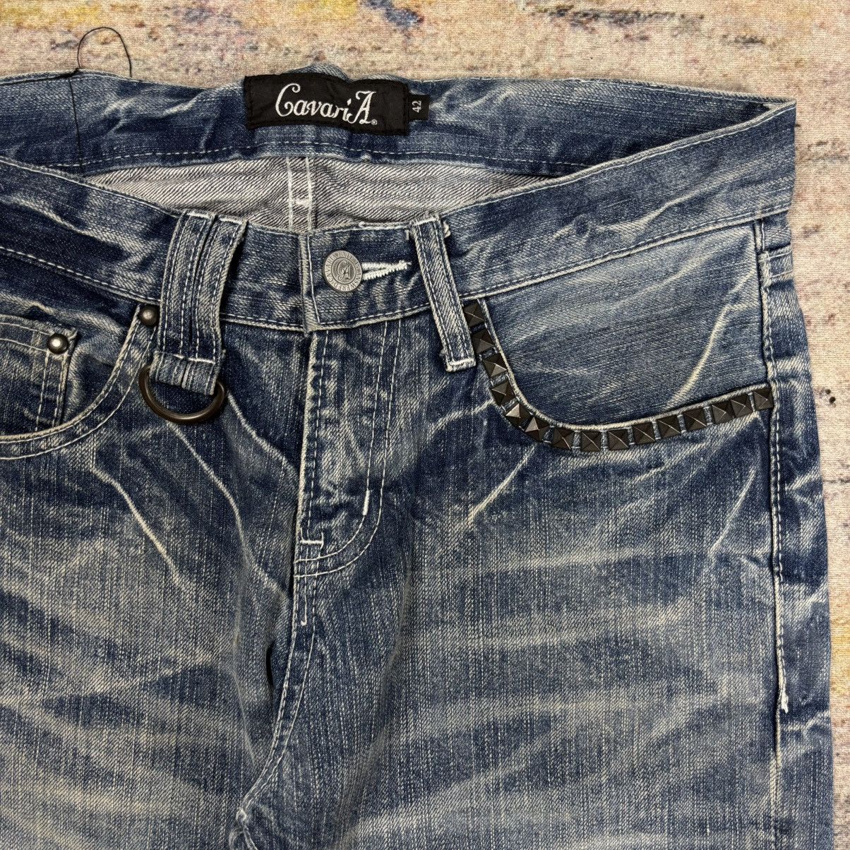 Japanese Brand Cavaria studded flared jeans Size US 30 / EU 46 - 5 Thumbnail