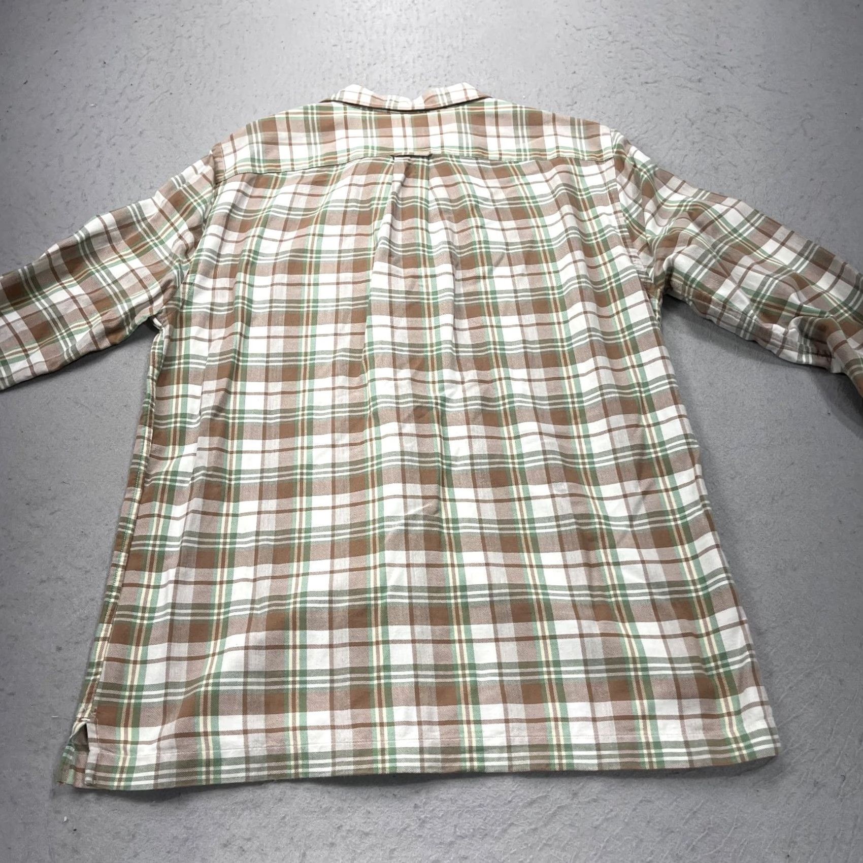 Todd Snyder Todd Snyder Shirt Mens M Green Plaid Cotton Flannel Button-Up Collared Pocket Casual NYC Size US M / EU 48-50 / 2 - 7 Thumbnail