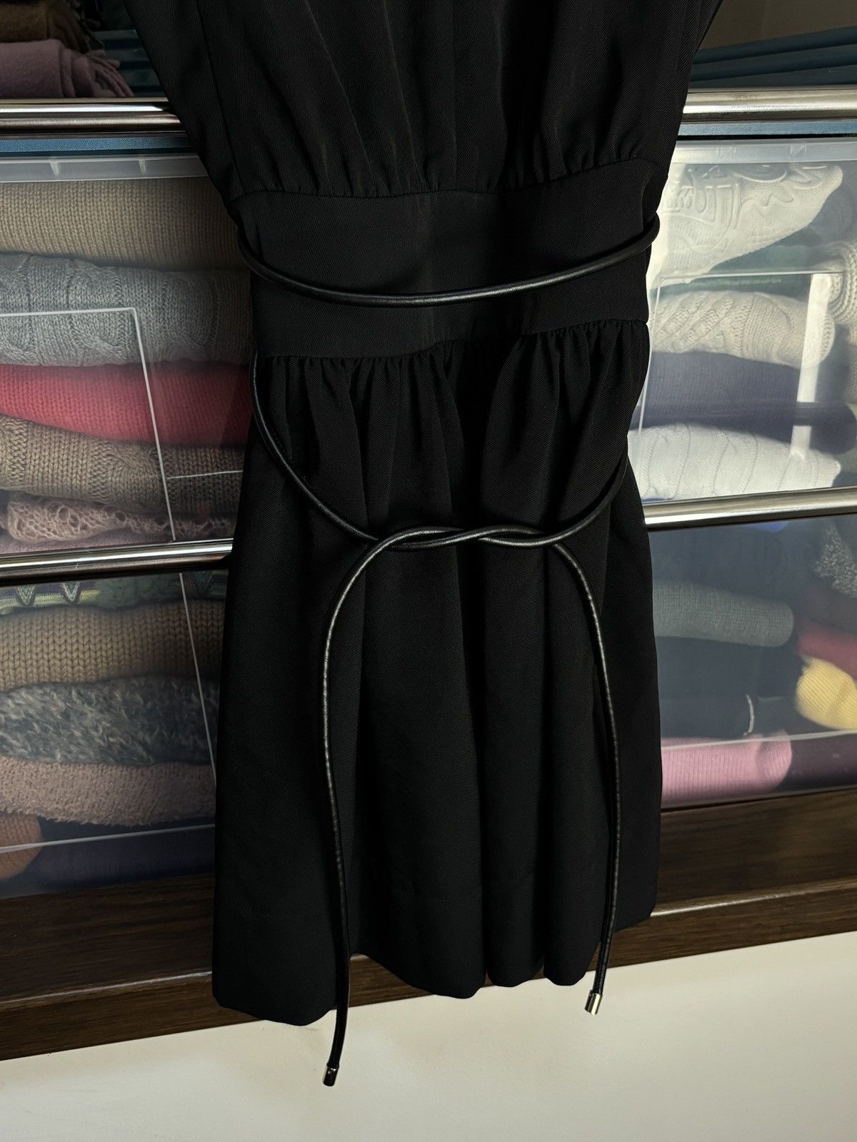 Zimmermann Zimmermann Black Minimalist Elegant Sexy Avant Garde Dress Size XS / US 0-2 / IT 36-38 - 3 Thumbnail