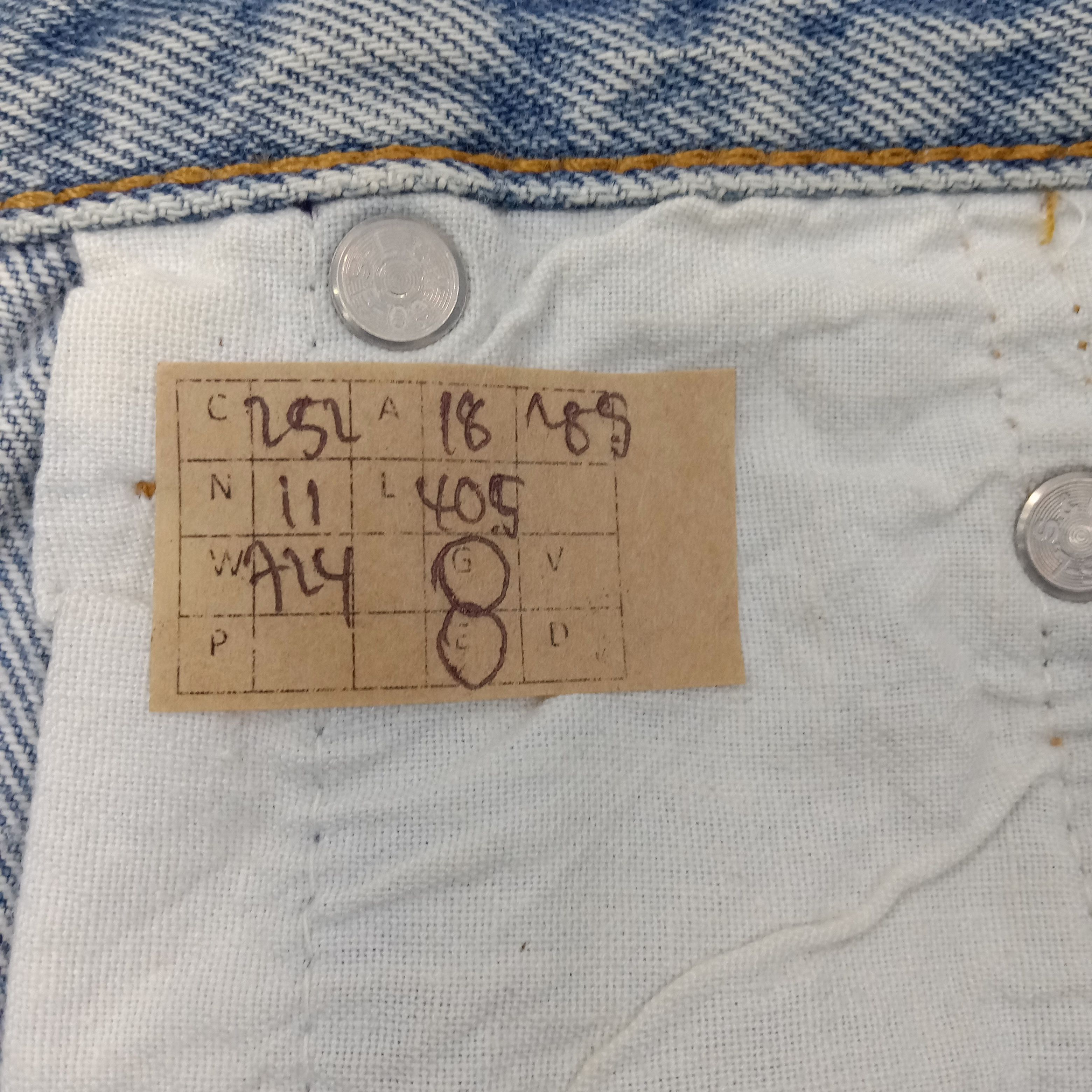 Levi's Levi's American Distressed Style Denim Jeans C252N11 Size US 36 / EU 52 - 15 Thumbnail