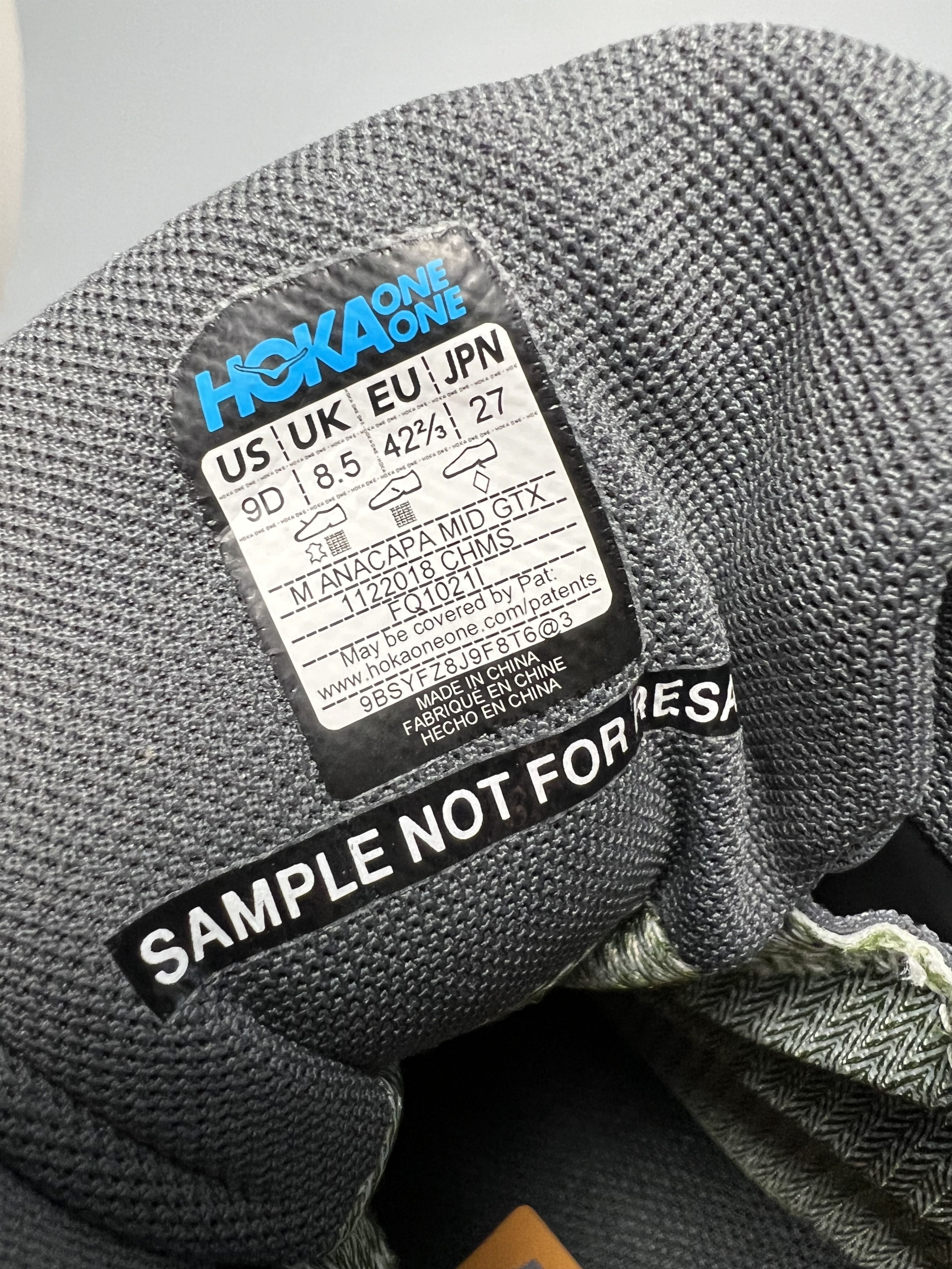 Hoka 9D Hoka One One Anacapa Mid GTX Gore-Tex Men's Hiking Shoes Size US 9 / EU 42 - 16 Thumbnail