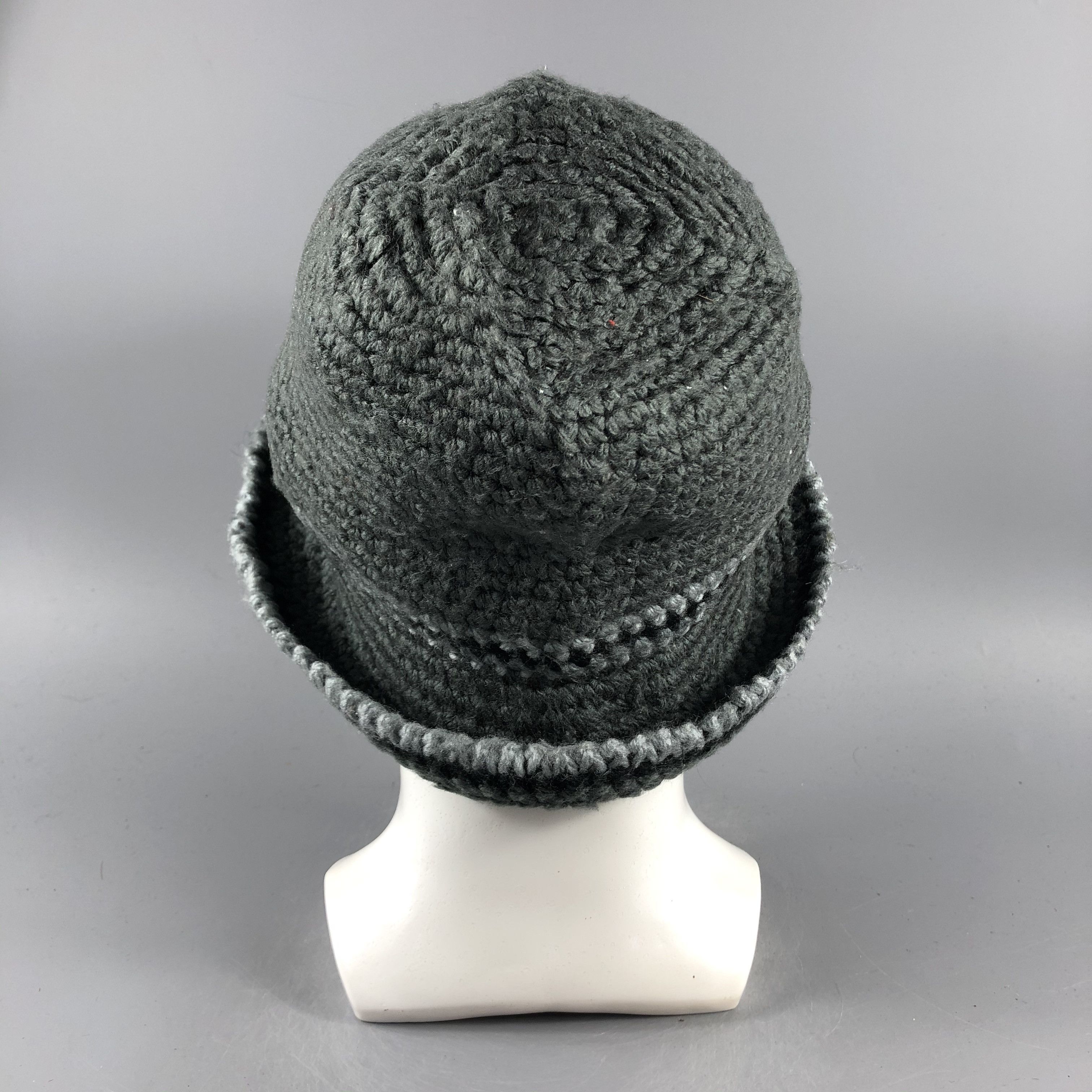 Japanese Brand × Vintage Womens Unknown Knit Bucket Hats Beanie Snow Hat Cap -D482 Size ONE SIZE - 2 Thumbnail