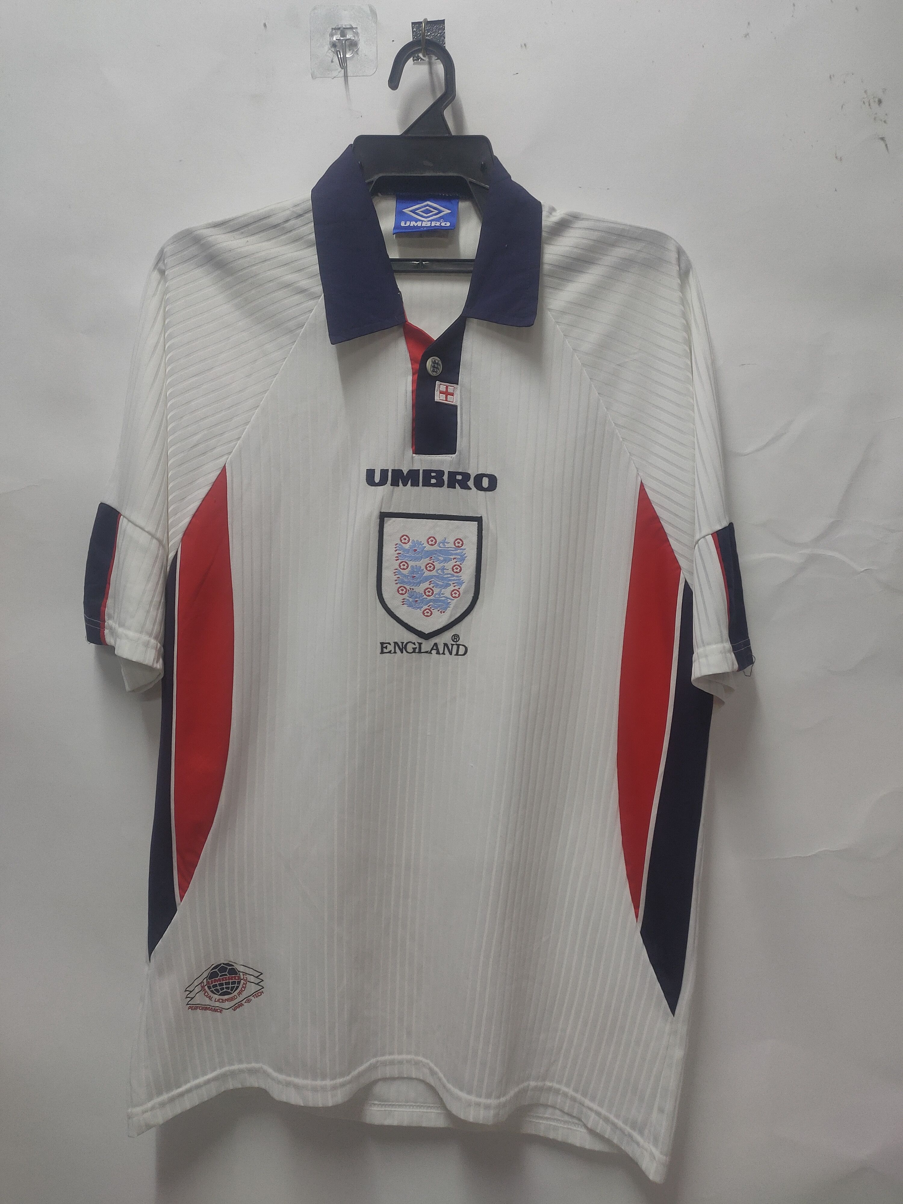 Vintage Vintage England 1998/99 Soccer Jersey Size US XL / EU 56 / 4 - 2 Thumbnail