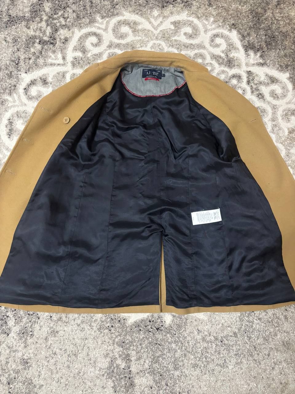 Armani Armani Jeans Camel Wool Coat – Women’s EU 38 – “Timeless” Size XS / US 0-2 / IT 36-38 - 16 Thumbnail