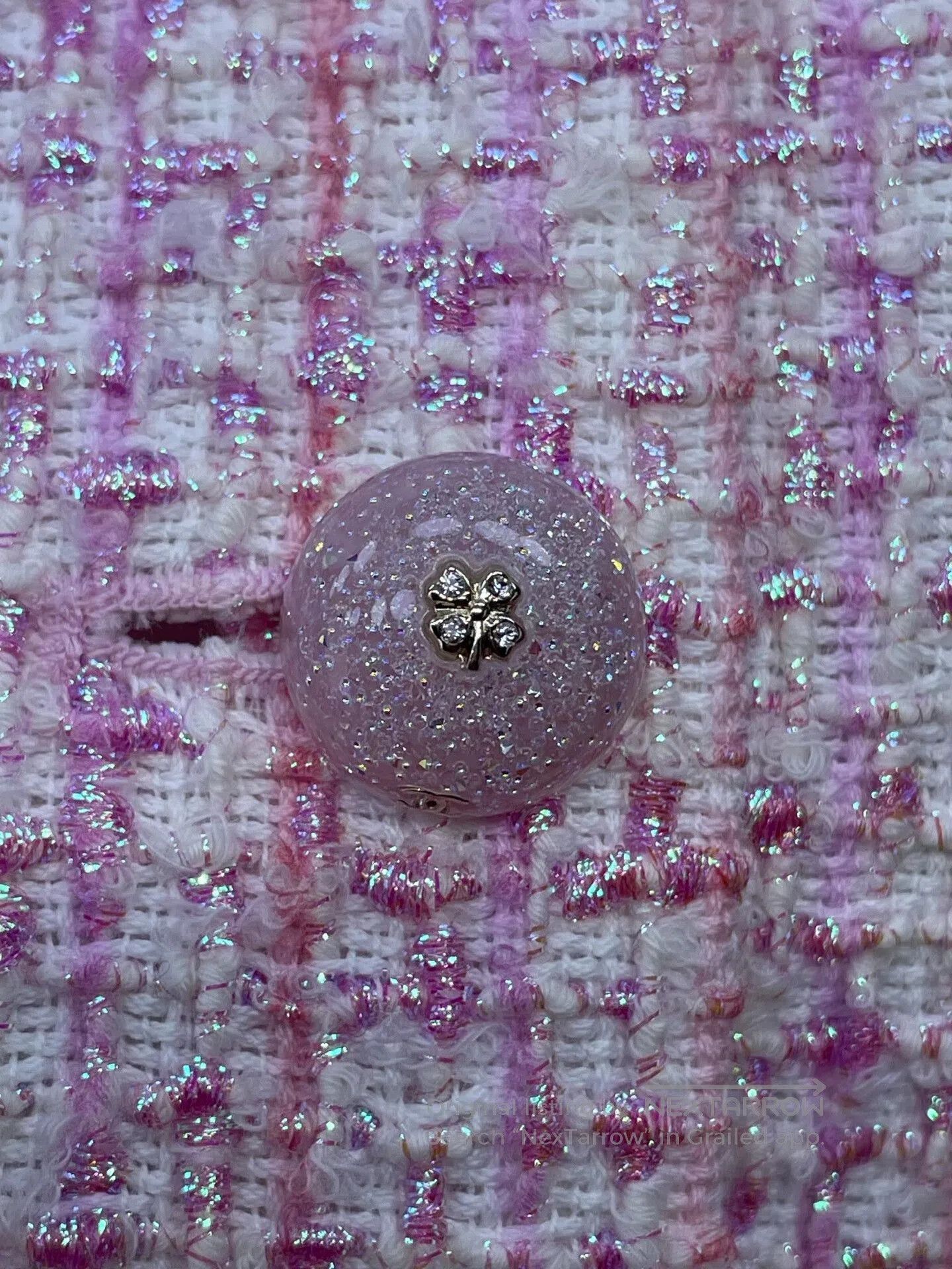 Chanel Chanel Pink Shimmer Vest. Size S / US 4 / IT 40 - 4 Thumbnail