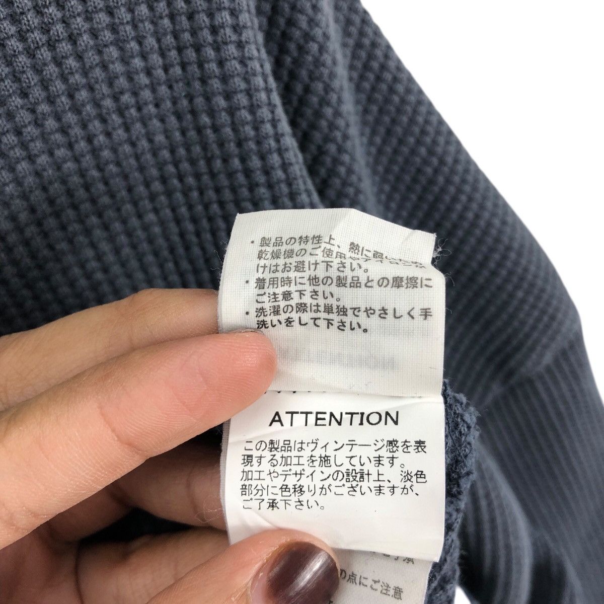 Indigo Japanese Brand RNA INDIGO Faded Yell 40 Hoodie Pullover Size US M / EU 48-50 / 2 - 8 Thumbnail