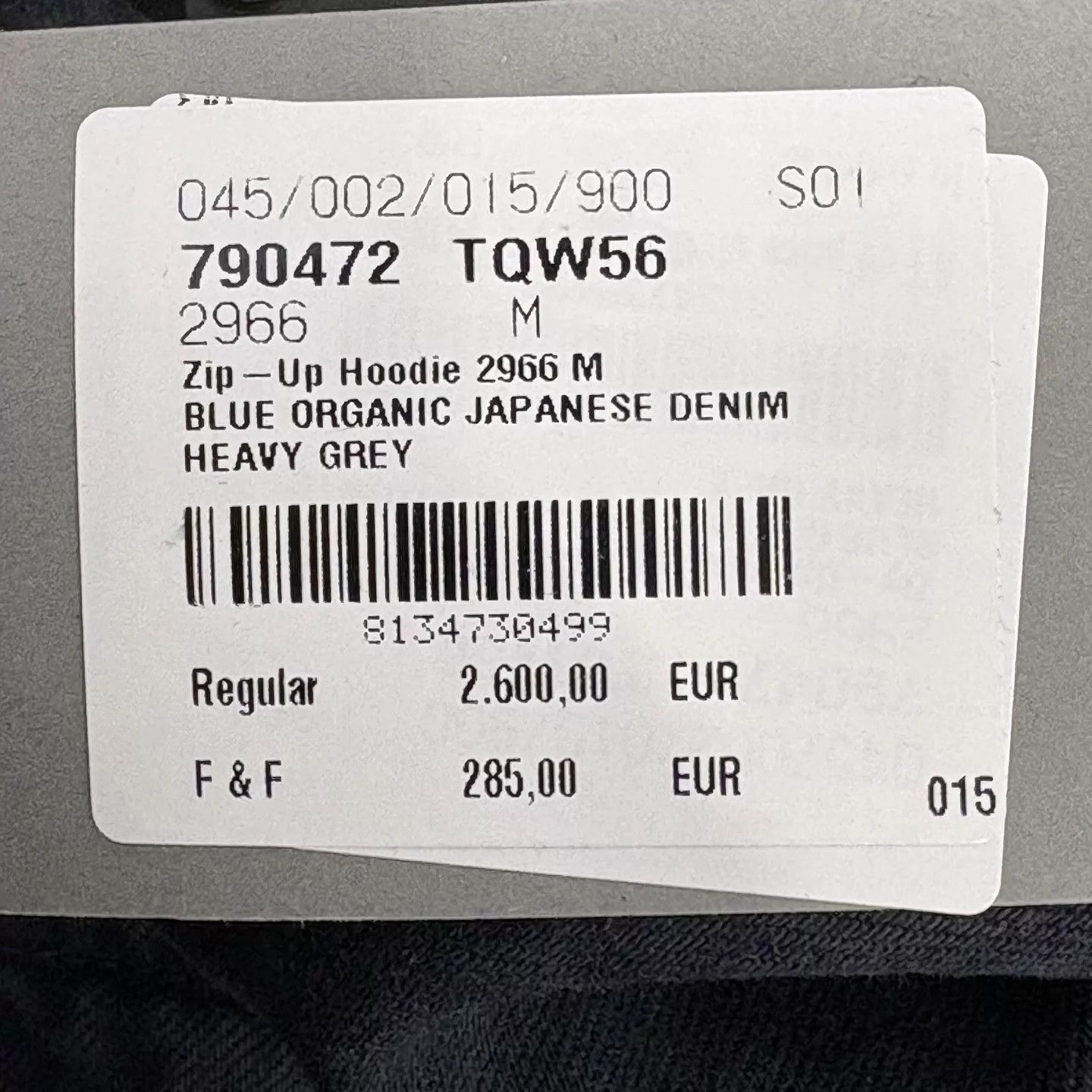 Balenciaga BLCG Denim Hooded Jacket Dark Gray M Size M / US 6-8 / IT 42-44 - 8 Thumbnail