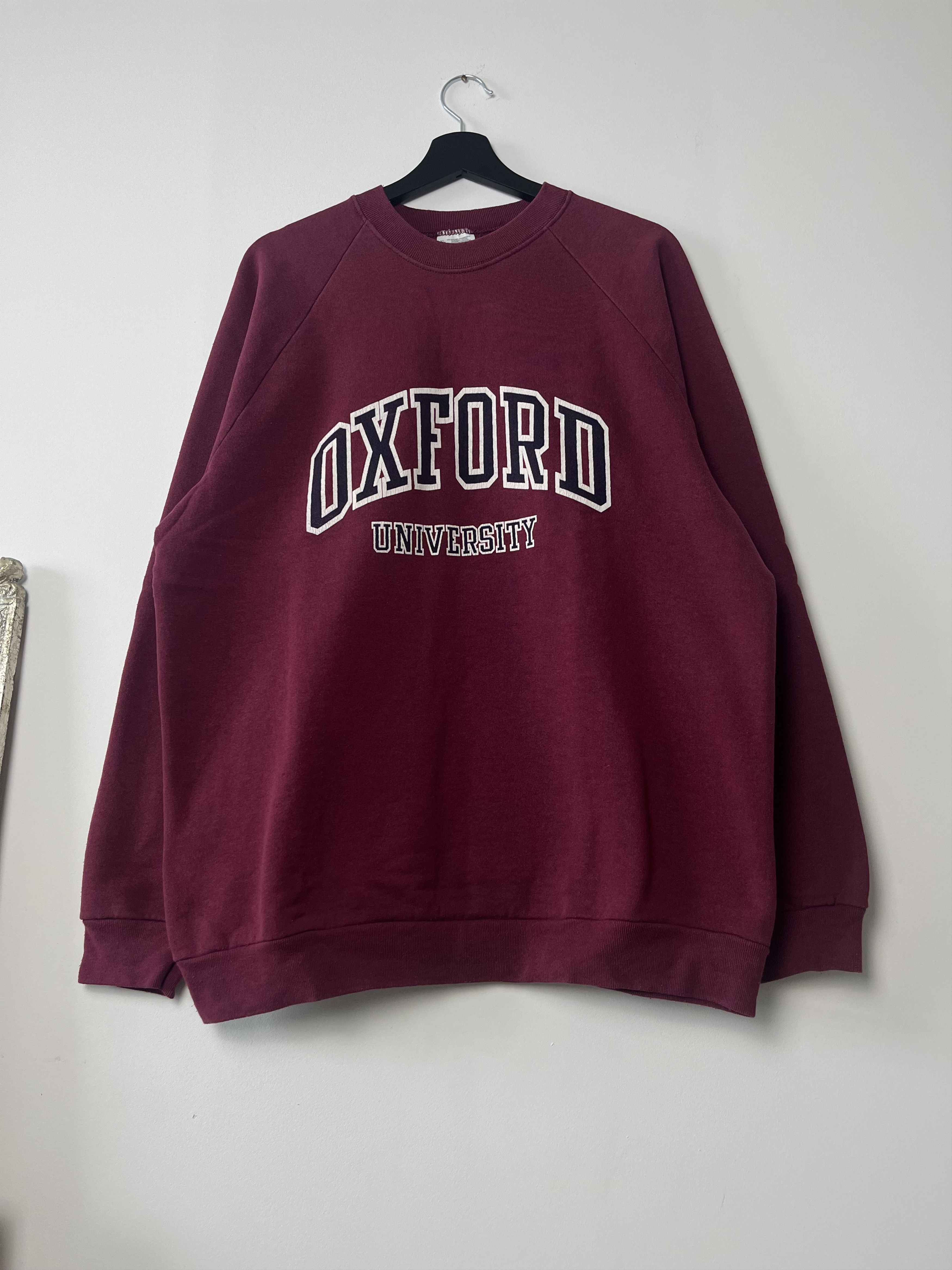 Vintage Vintage Oxford University Sweatshirt Mens XL Crewneck Sleeve Size US XL / EU 56 / 4 - 2 Thumbnail