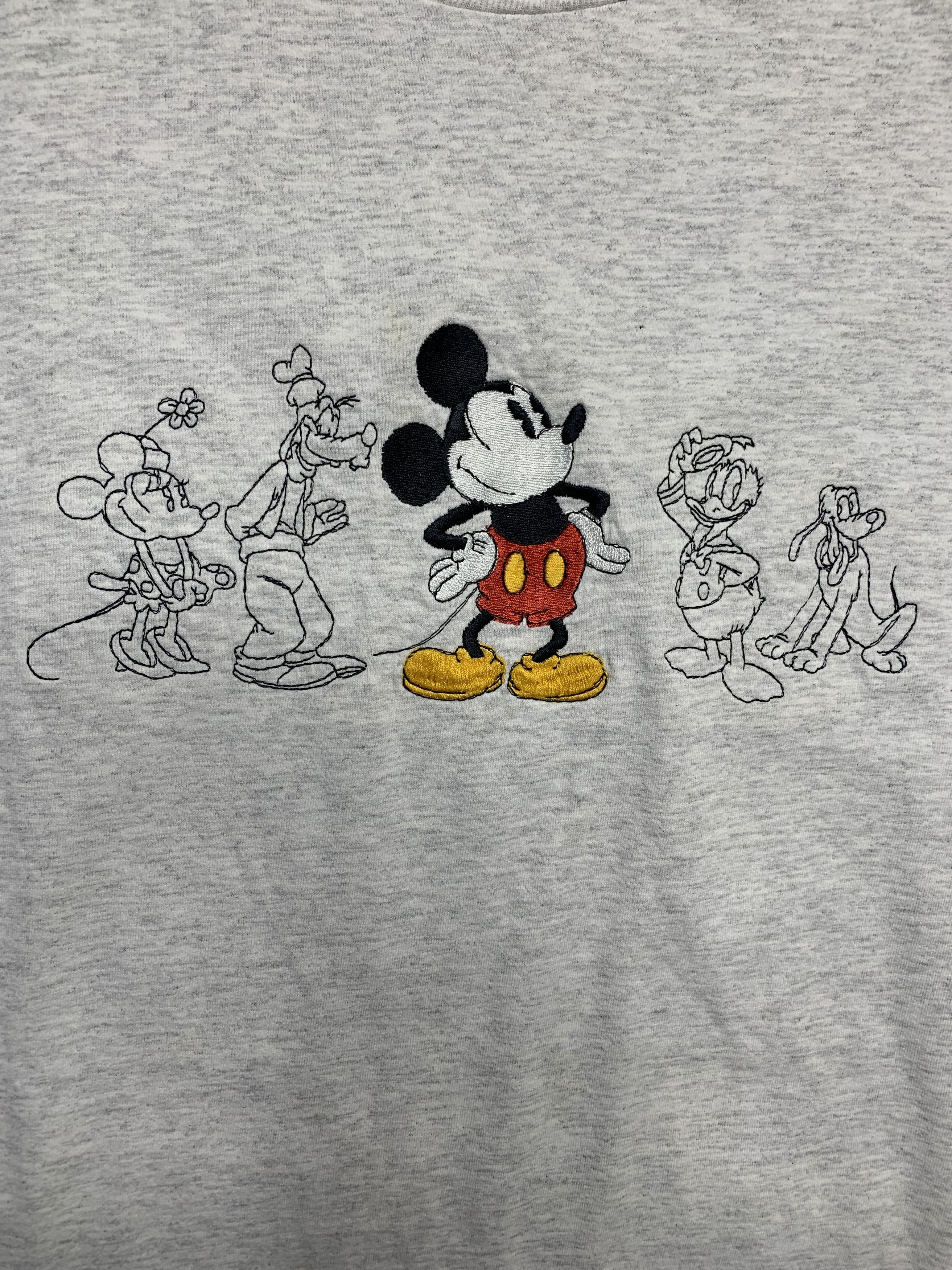 Mickey & Co. Vintage 90s Mickey & Co Embroidered T-shirt Size US XL / EU 56 / 4 - 1 Thumbnail