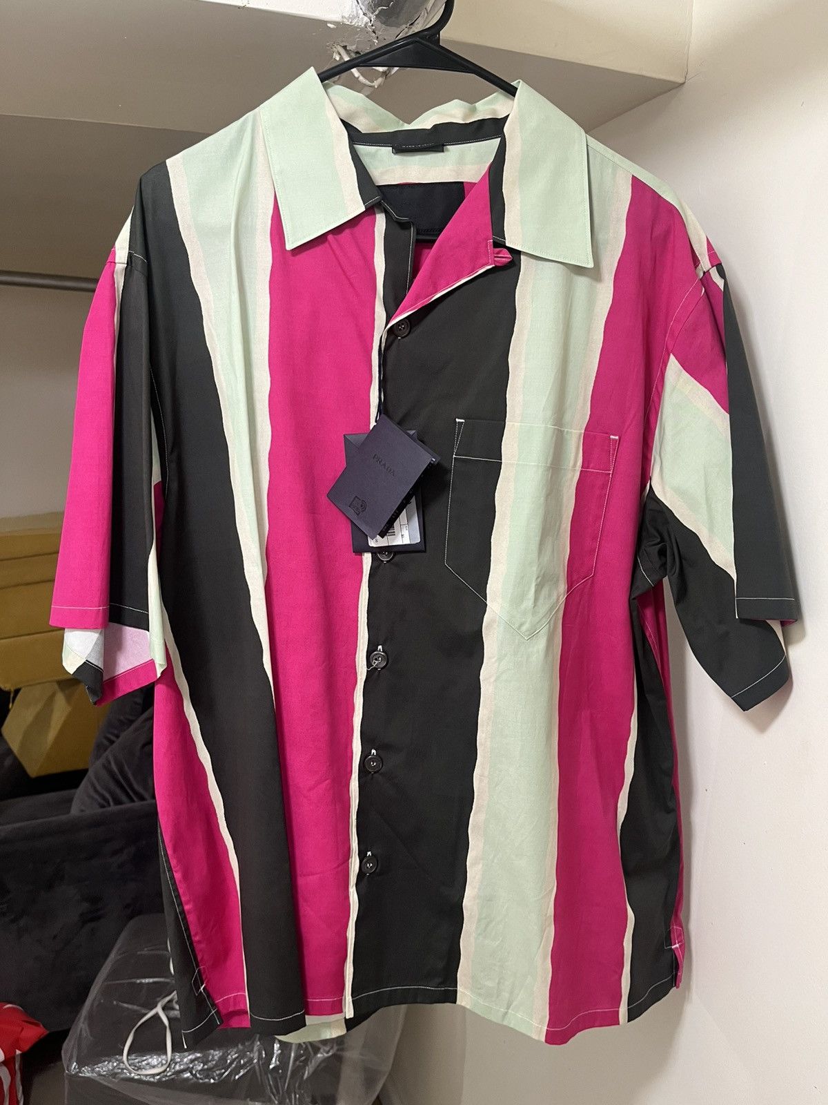 Prada Prada Shirt Sz XL Size US XL / EU 56 / 4 - 1 Thumbnail