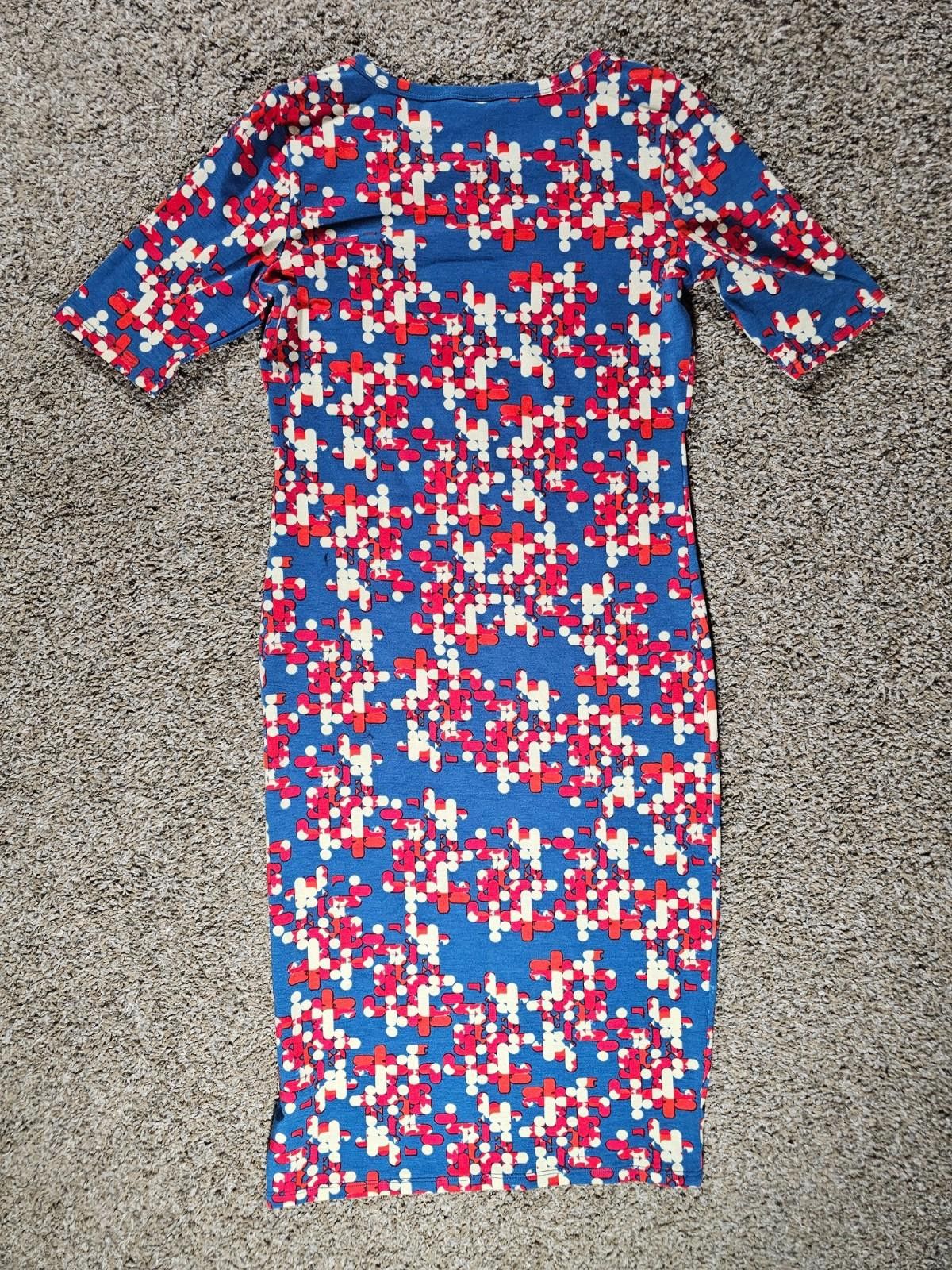Other Vibrant LULAROE Midi Dress - Perfect for Any Occasion Size XS / US 0-2 / IT 36-38 - 5 Thumbnail