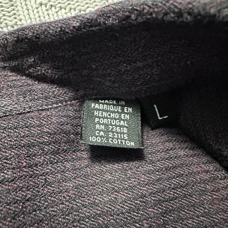 Hugo Boss Hugo Boss dark gray textured work shirt button down size L Size US L / EU 52-54 / 3 - 6 Thumbnail