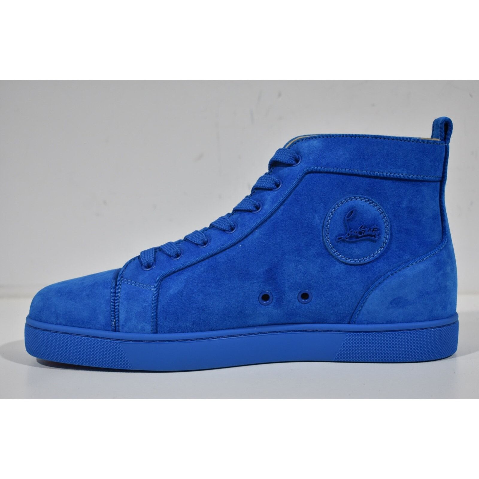 Christian Louboutin Christian Louboutin Louis Orlato Flat Alize Blue Suede High Size US 10 / EU 43 - 5 Thumbnail