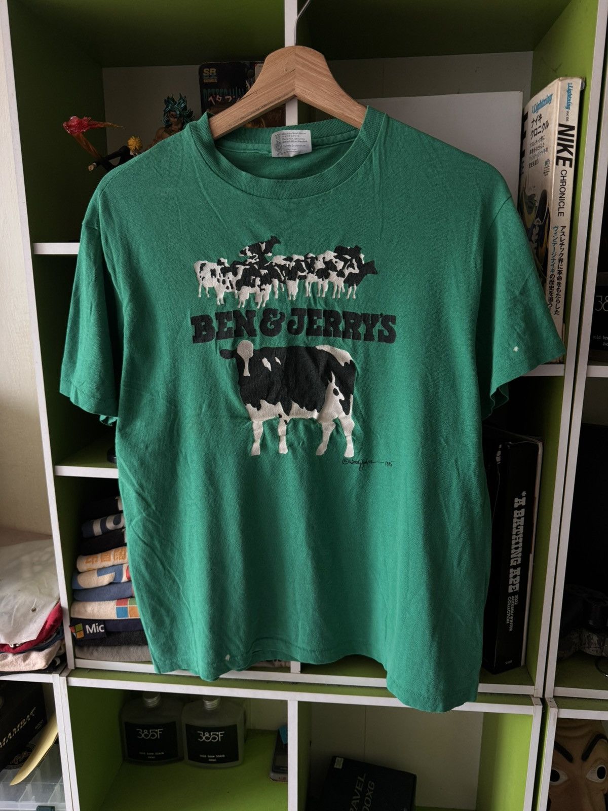 If Six Was Nine Vintage 80s BEN & JERRYS Size US S / EU 44-46 / 1 - 1 Thumbnail