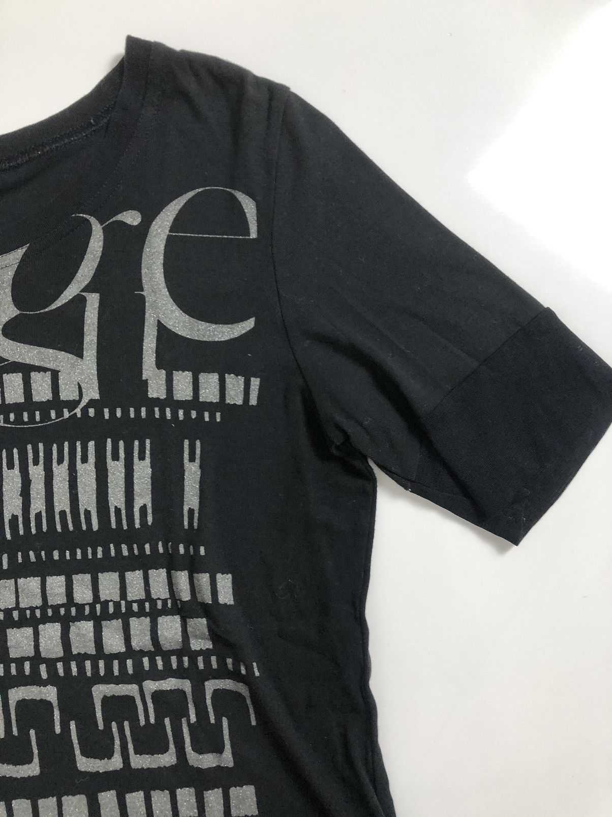 Hysteric Glamour Gothic Poem Double Layer perfect Style Tshirt tee Size US M / EU 48-50 / 2 - 2 Thumbnail