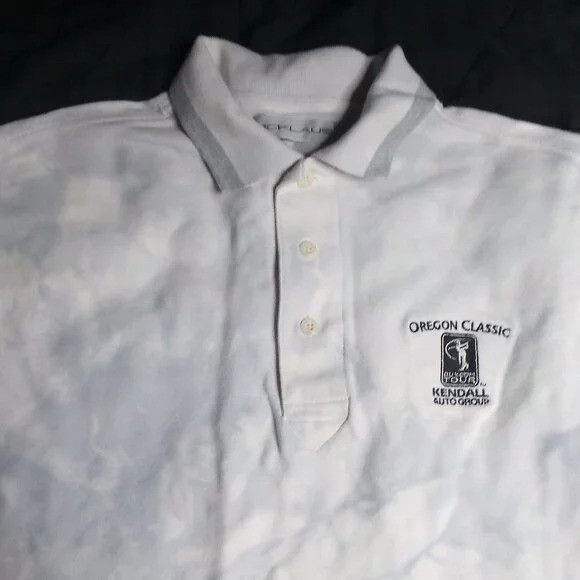 Vintage Vintage Nicklaus Oregon Classic Golf Tie Dye Polo Shirt Size US L / EU 52-54 / 3 - 1 Thumbnail