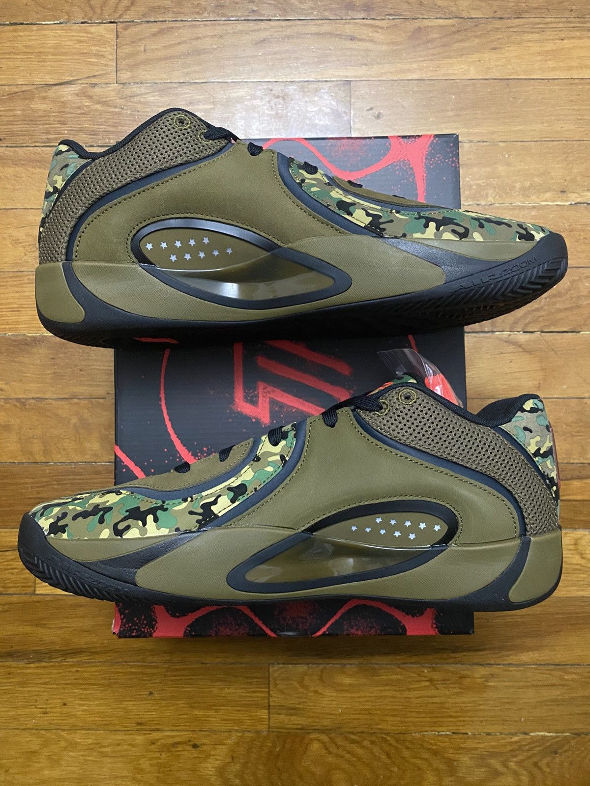 Jordan Brand Size 11 - Jordan Tatum 4 ASW First Ring Camo Green Men’s Size US 11 / EU 44 - 3 Thumbnail
