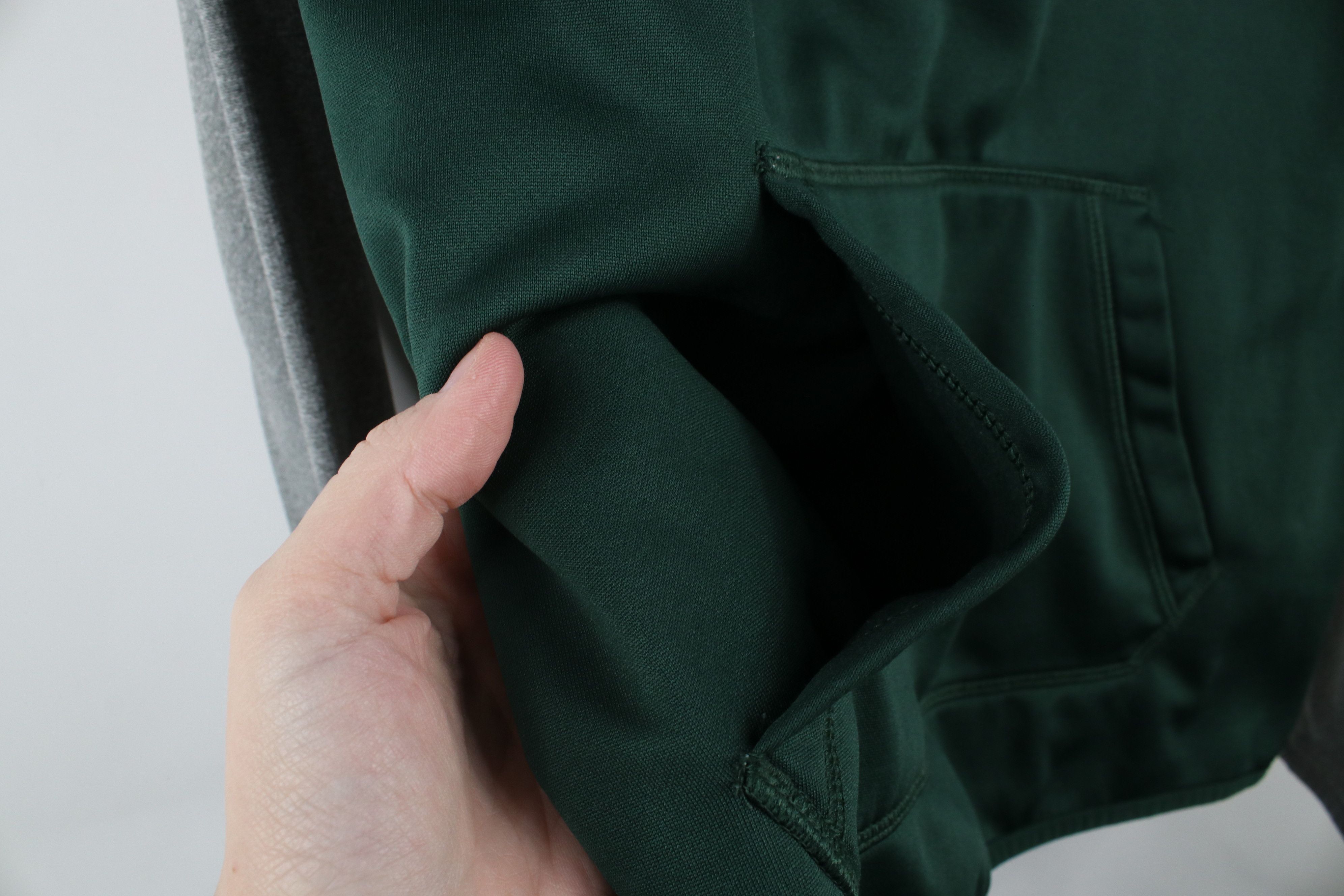 Nike × Vintage Nike Therma Fit State University Hoodie Sweatshirt Green Size M / US 6-8 / IT 42-44 - 8 Thumbnail