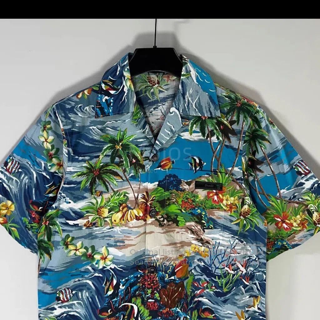 Prada Prada Beach Painting shirt. Size US XS / EU 42 / 0 - 3 Thumbnail
