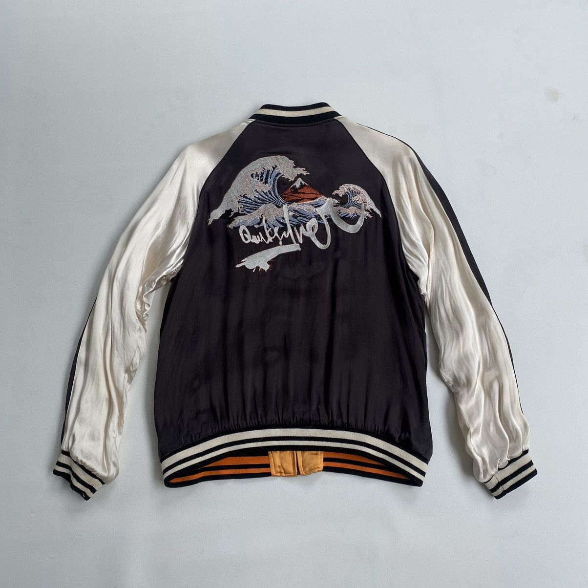 Japanese Brand × Quiksilver Sukajan Quiksilver Jacket Reversible Size US M / EU 48-50 / 2 - 1 Thumbnail
